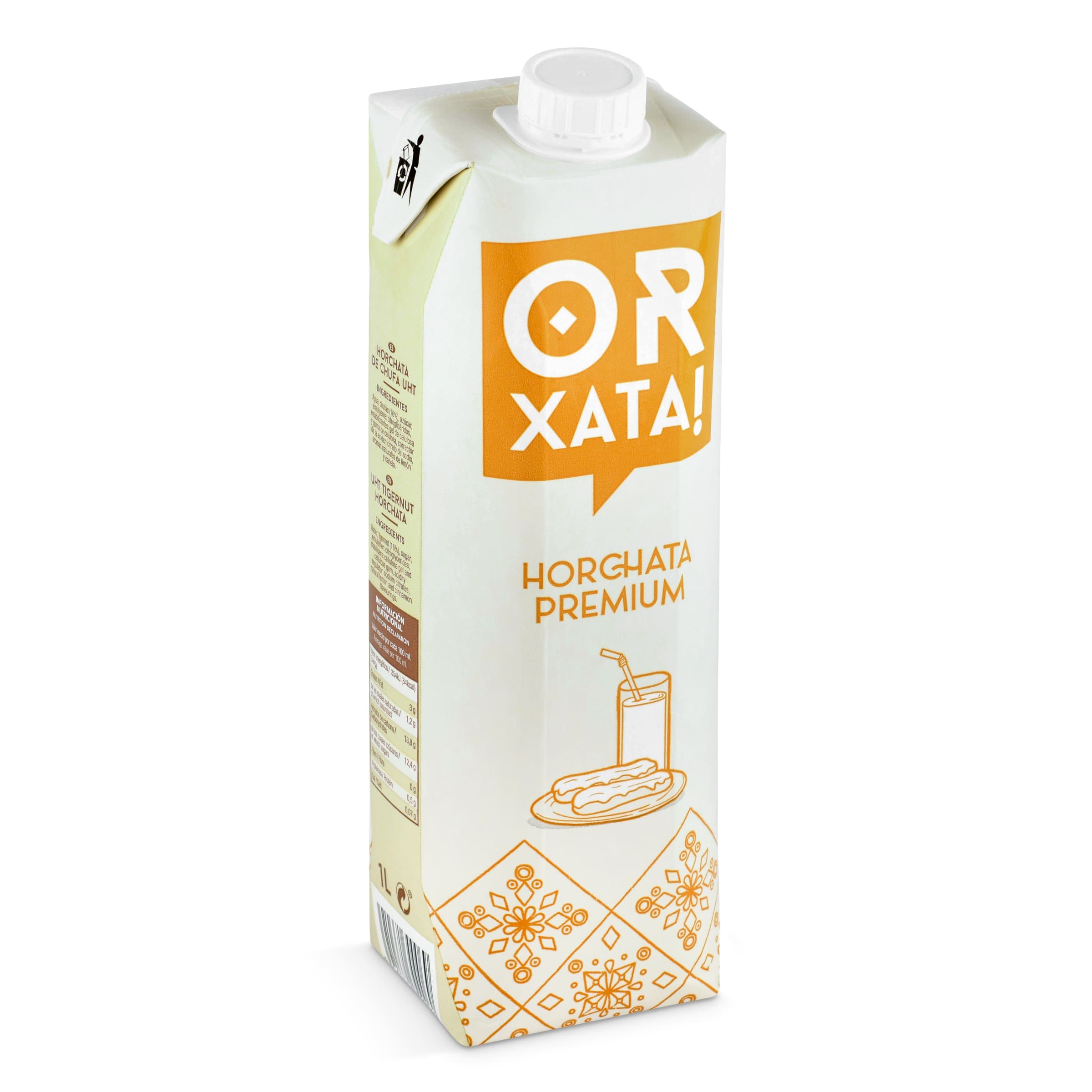 OR XATA horchata premium envase 1 lt