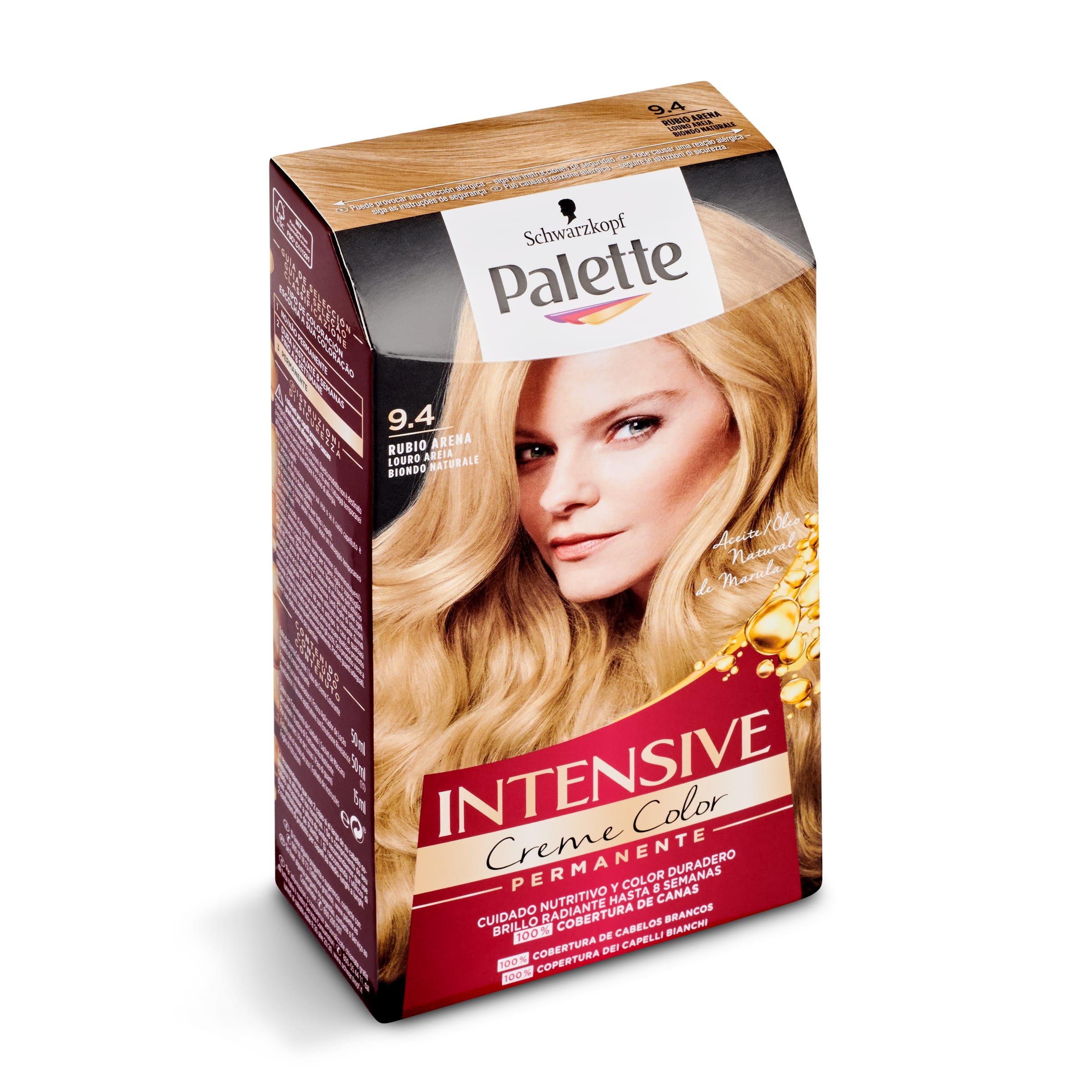 PALETTE Naturals creme tinte Rubio Arena Nº 9.4 caja 1 ud