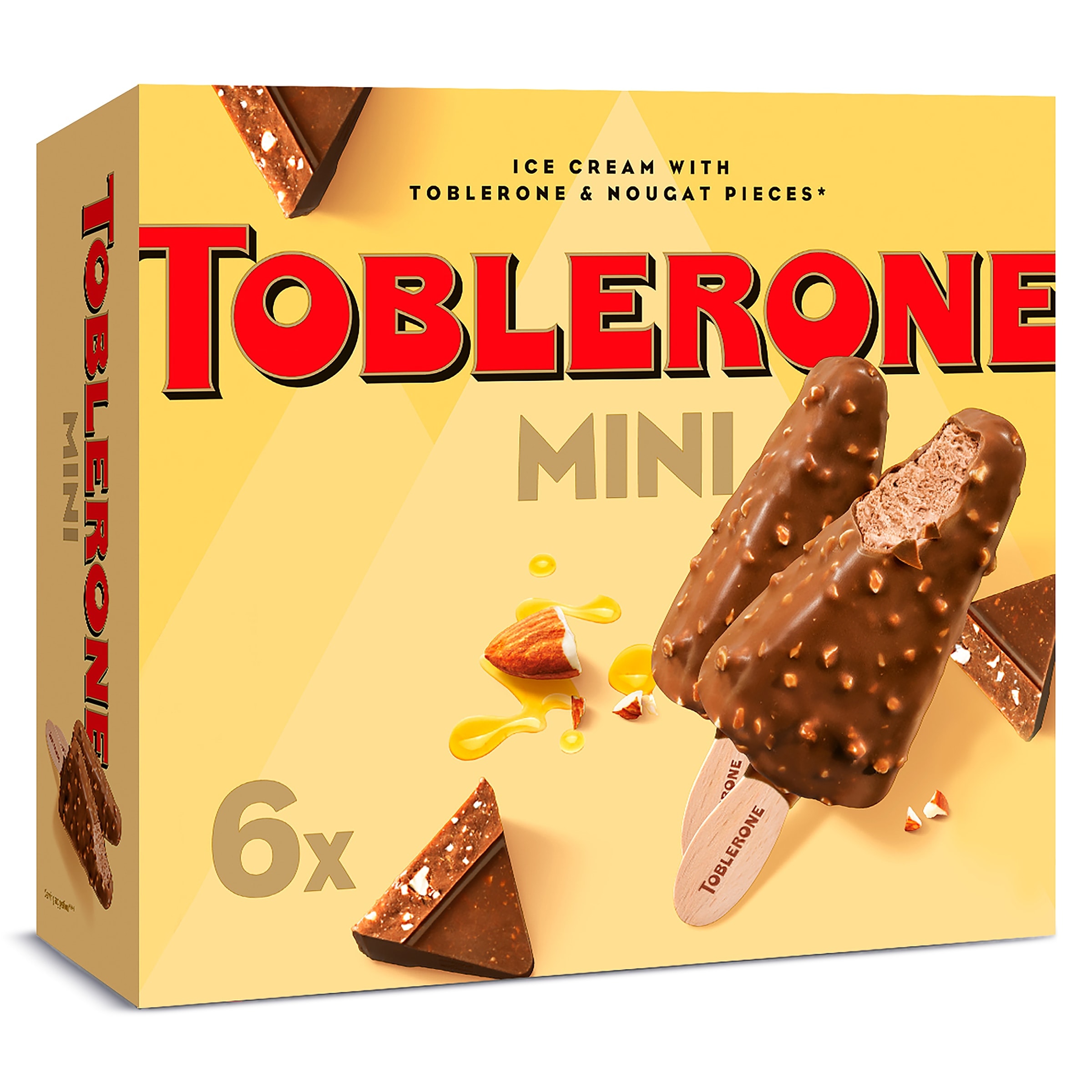 Mini helado bombón 6 unidades Toblerone caja 217 g - Supermercados DIA