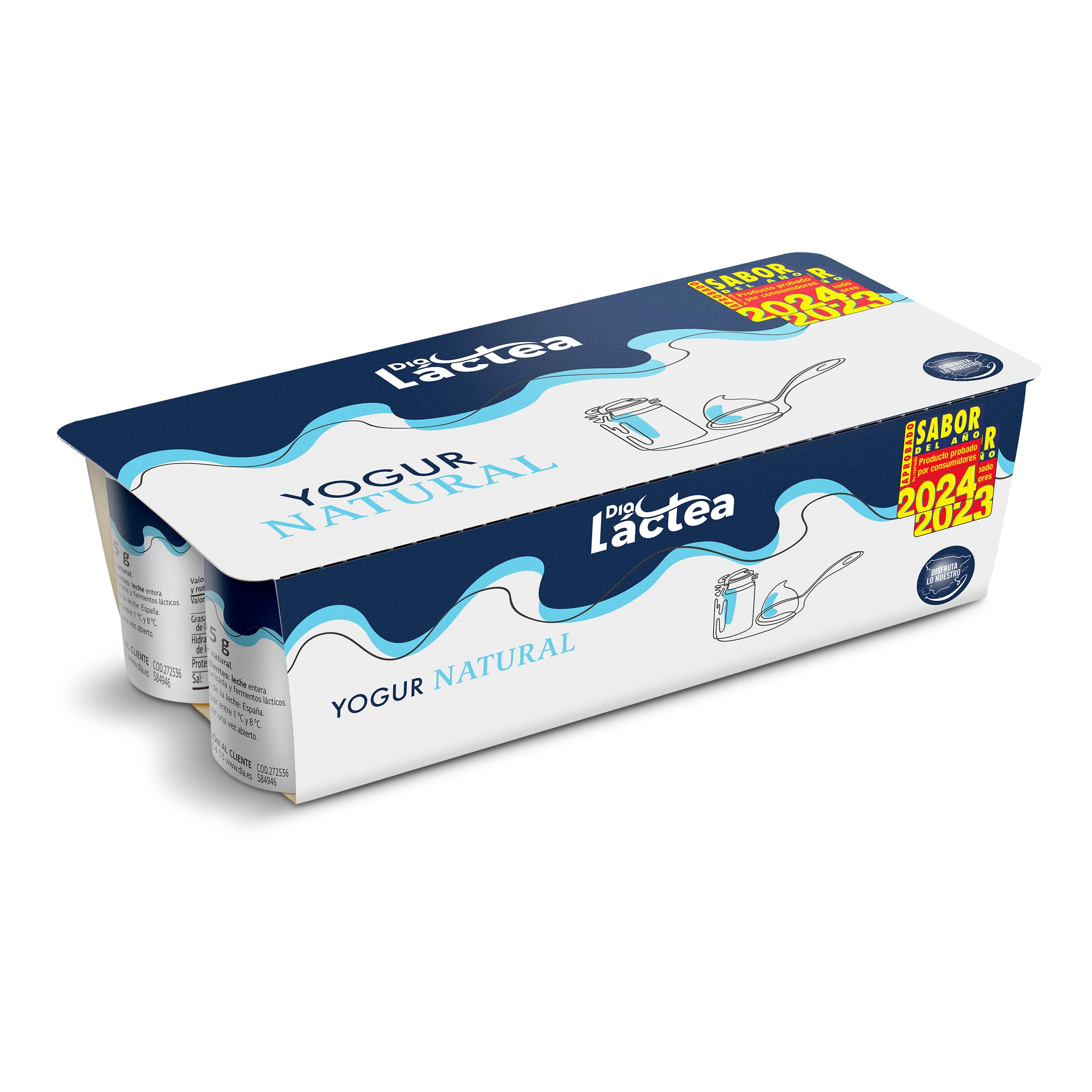 Leche entera sin lactosa Dia Láctea brik 1 l - Supermercados DIA