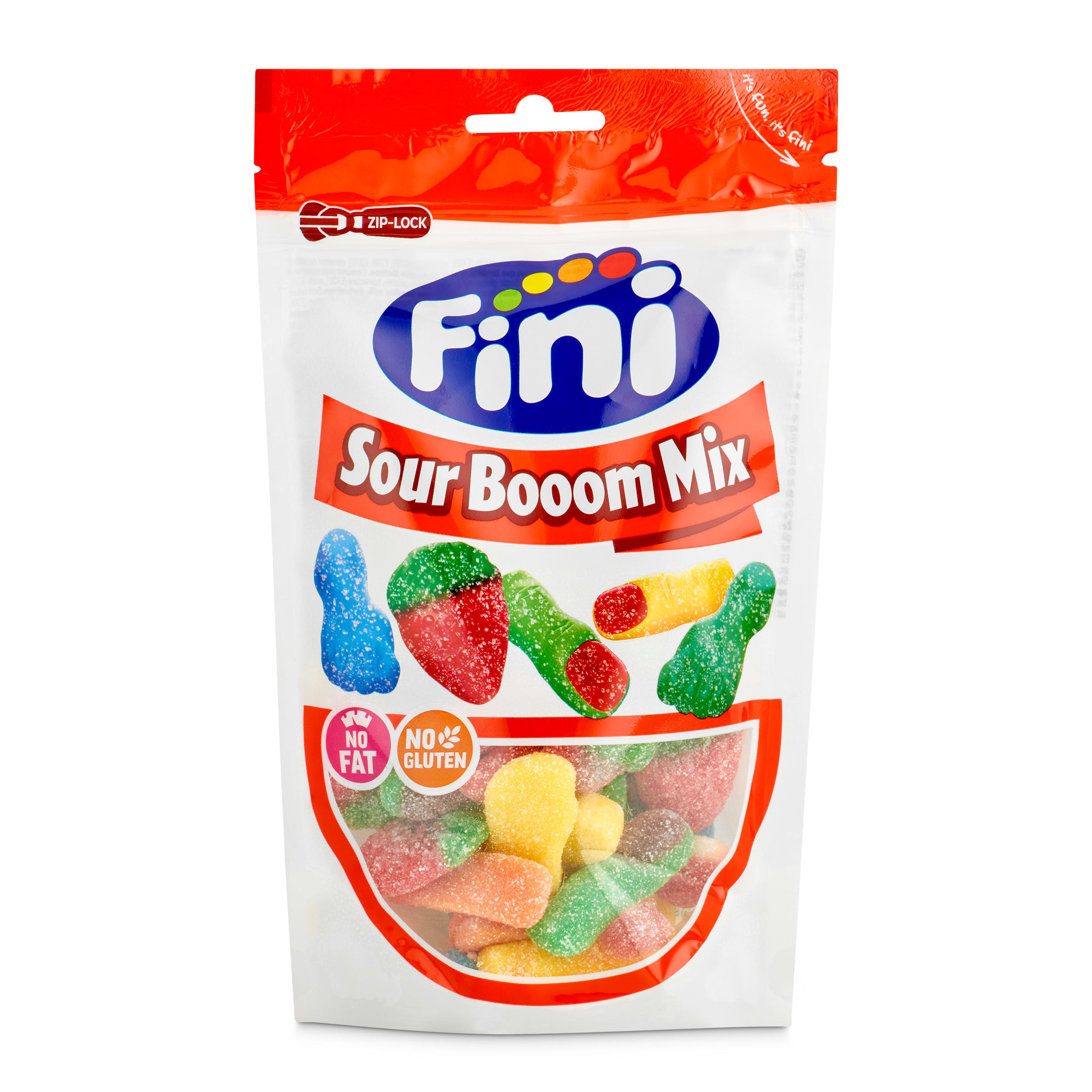 FINI golosinas sour boom mix bolsa 165 gr