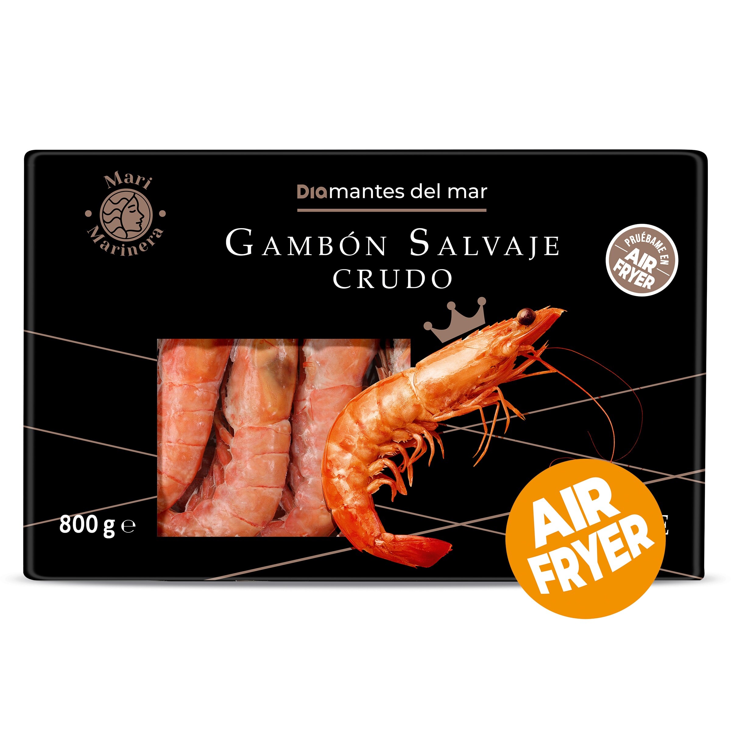 DIA MARI MARINERA gambón crudo caja 800 gr