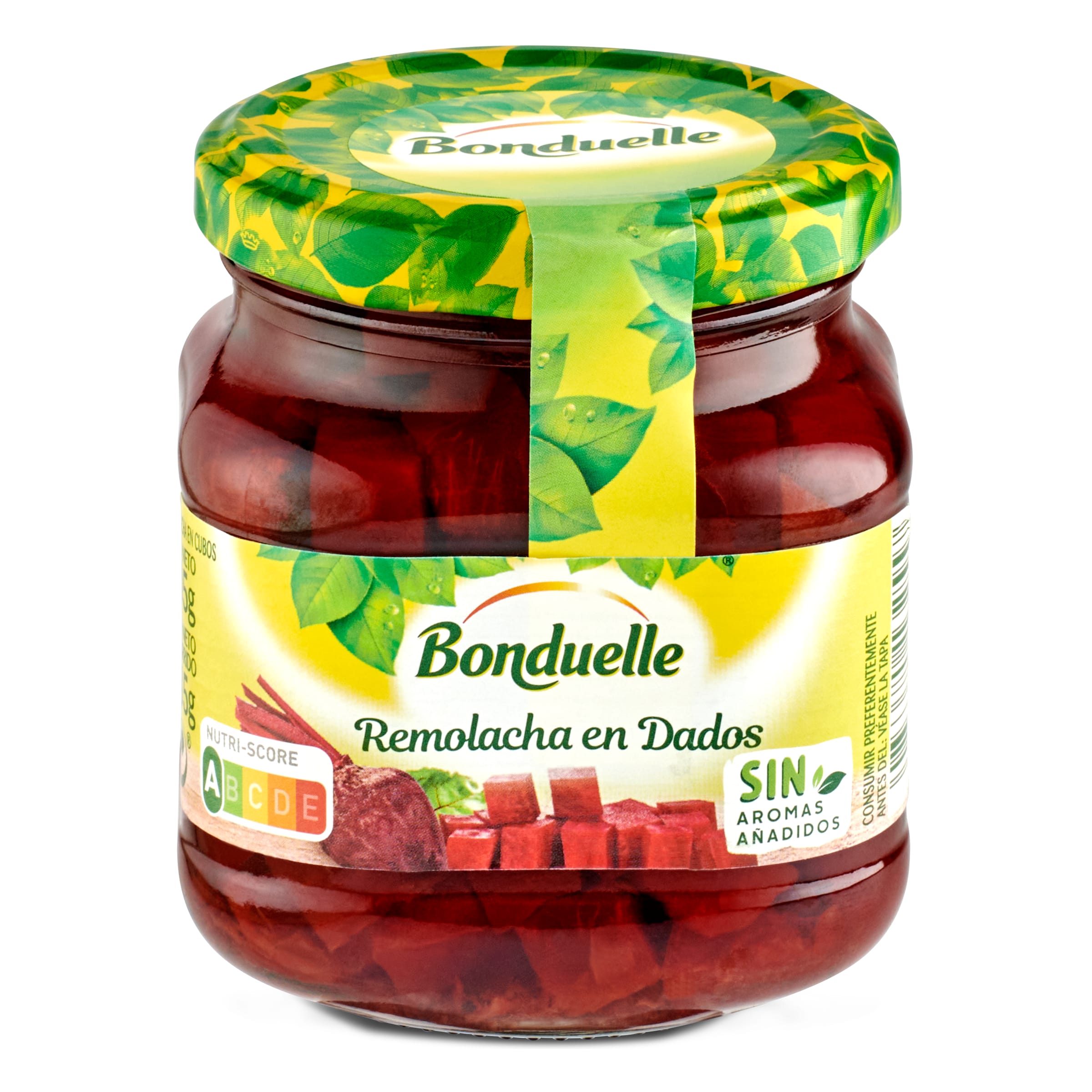 BONDUELLE remolacha en dados frasco 135 gr