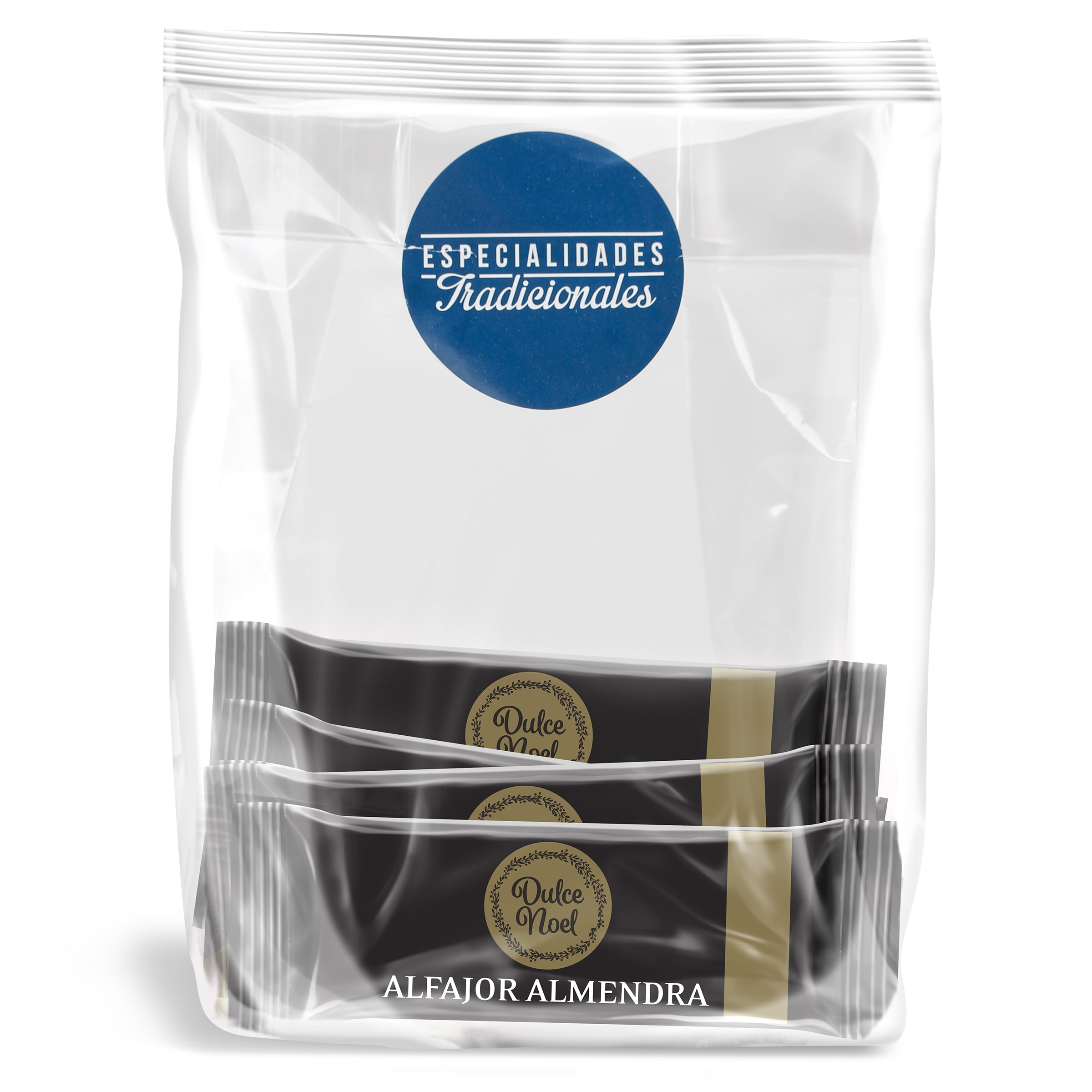 DIA DULCE NOEL alfajor de almendra y avellana a granel unidad (24 gr peso aprox.)