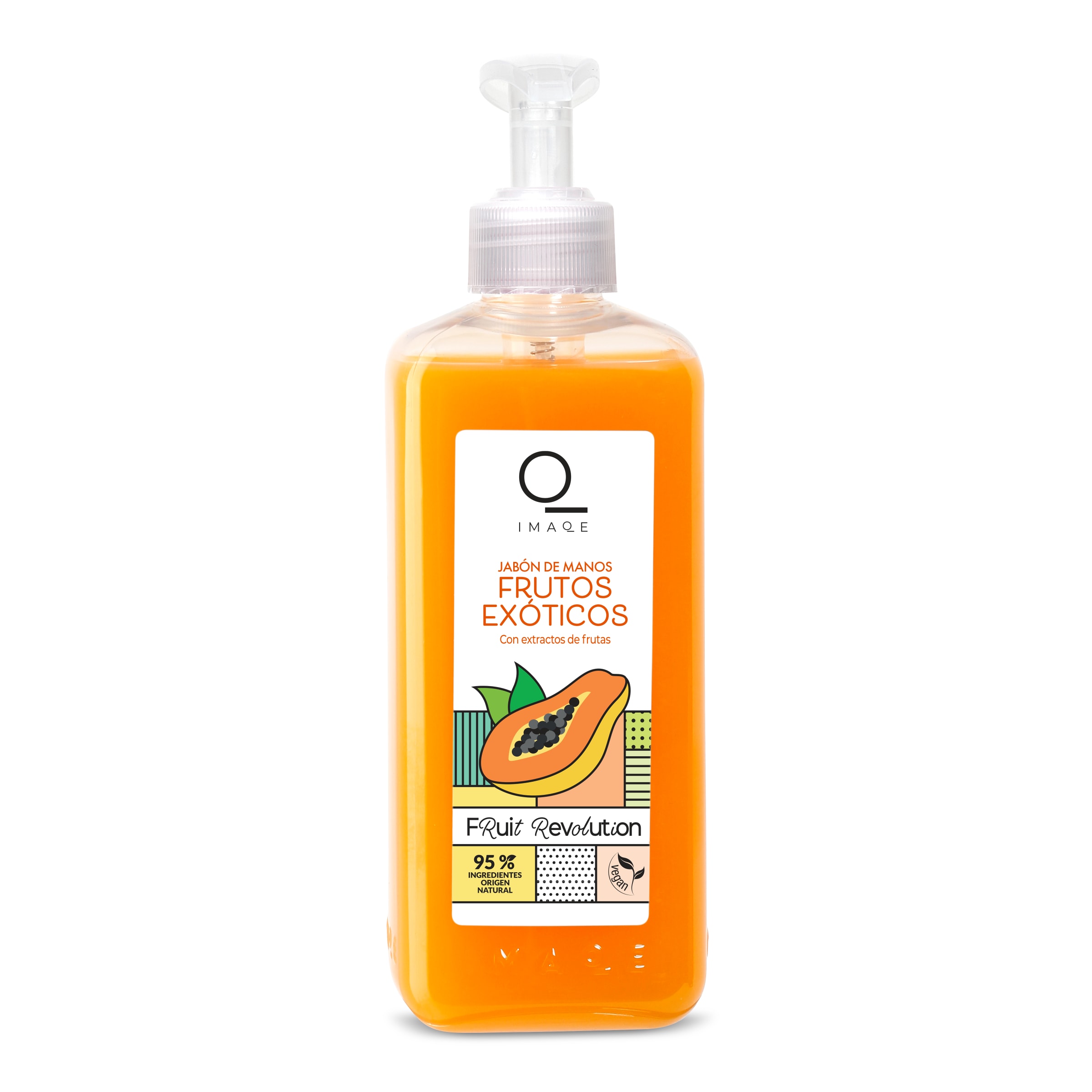 DIA IMAQE jabón líquido de manos frutos exóticos dosificador 500 ml