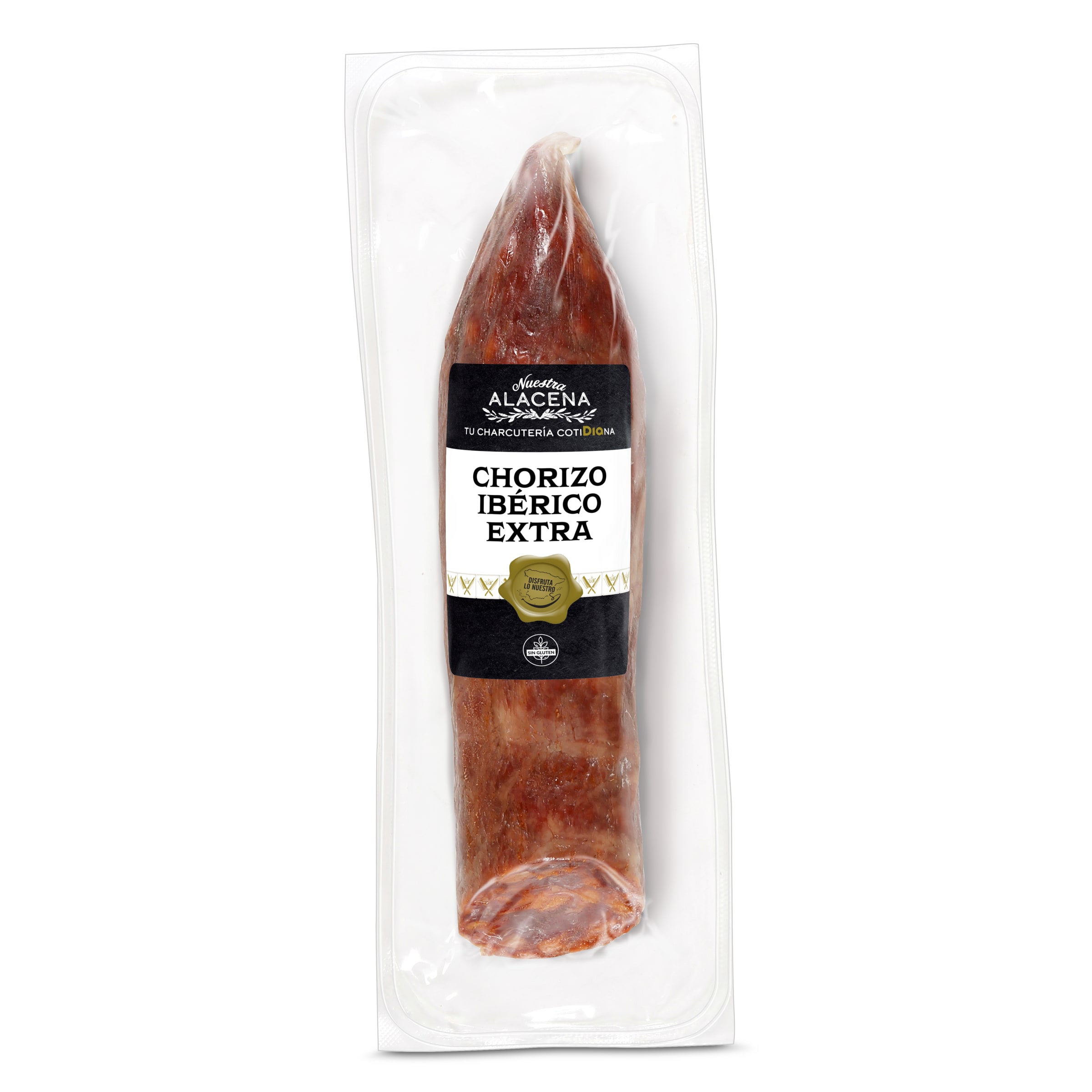 DIA NUESTRA ALACENA chorizo cular ibérico extra pieza 380 gr