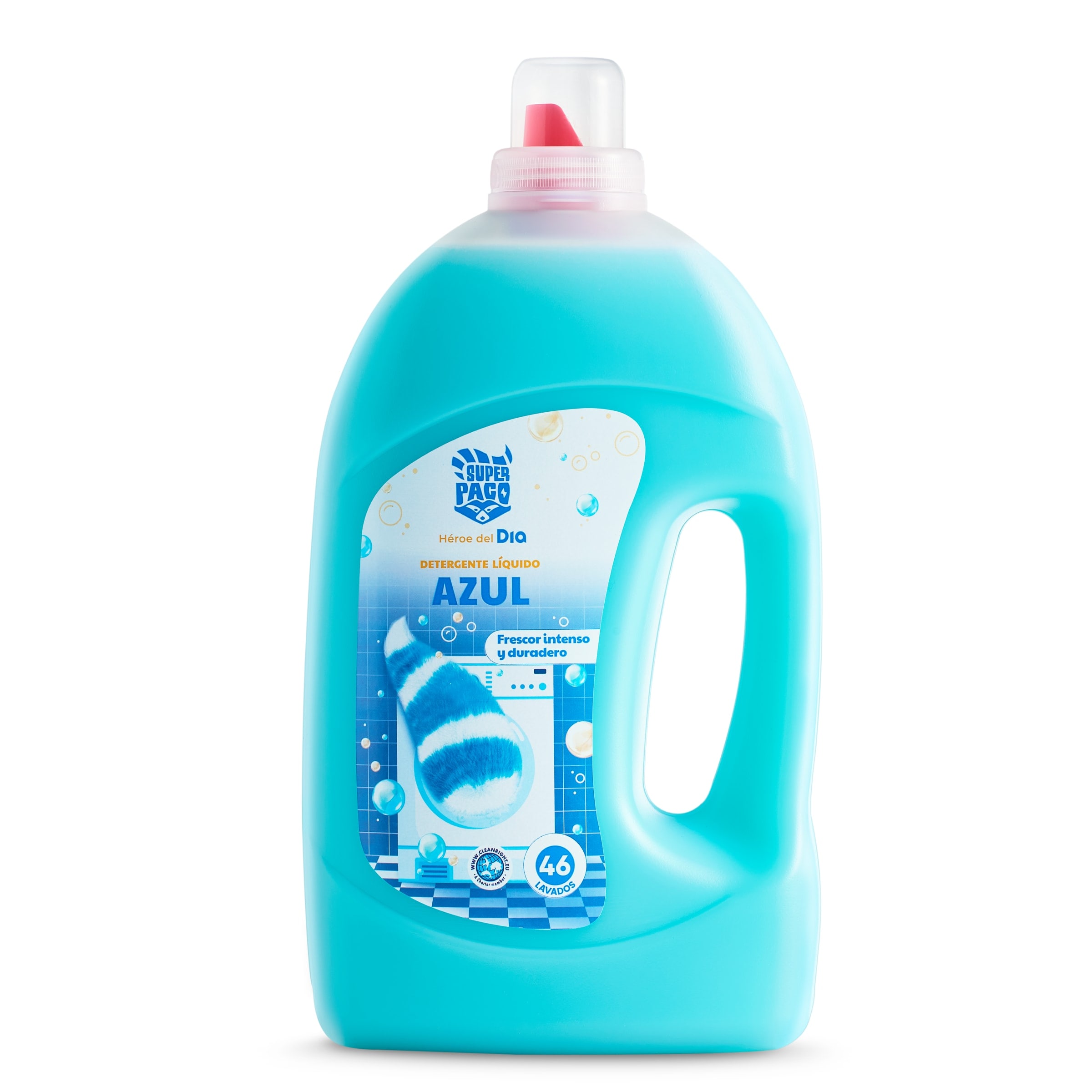 SUPER PACO Detergente máquina líquido pieles sensibles Super Paco Botella  66 lavados