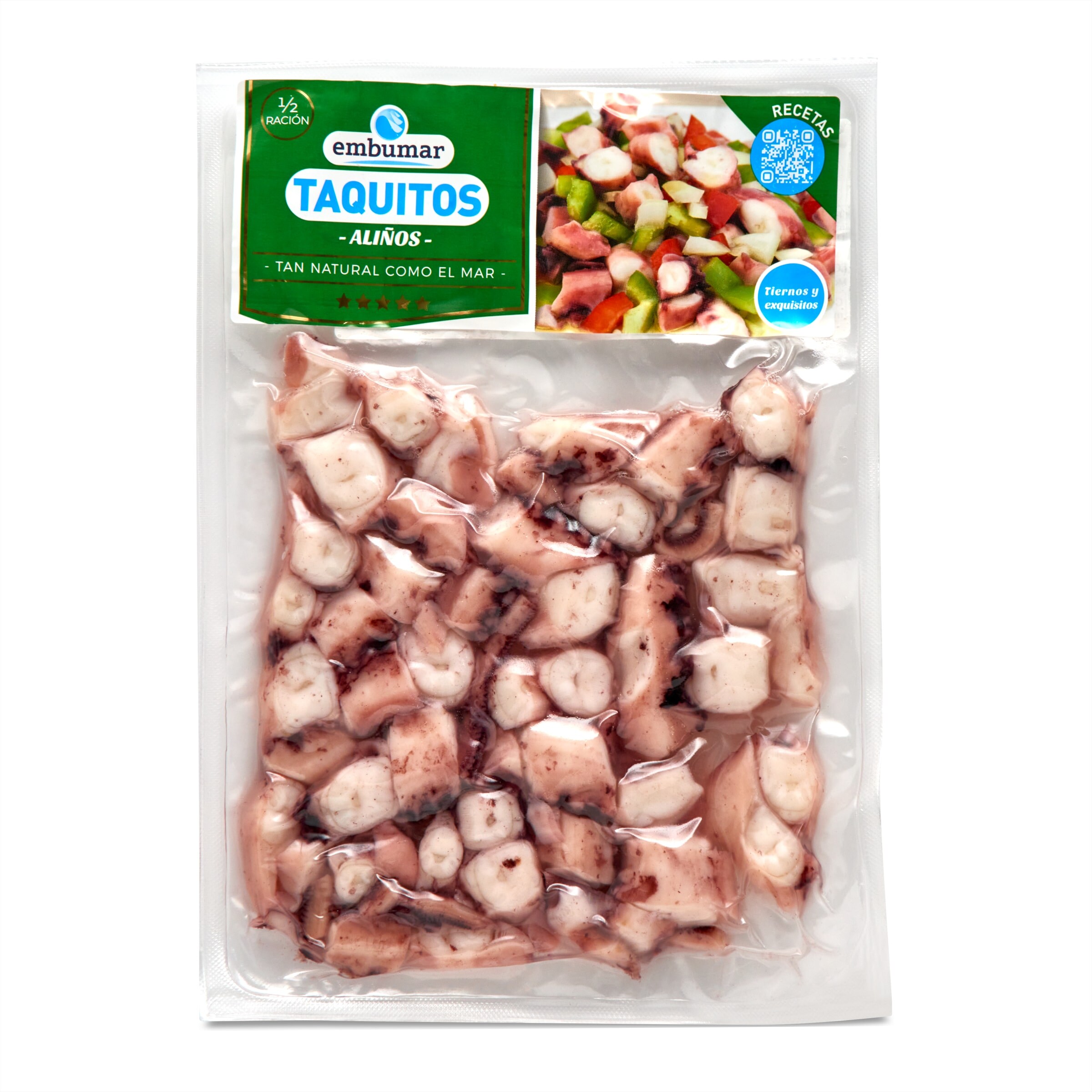 EMBUMAR taquitos de mar especial aliños envase 125 gr