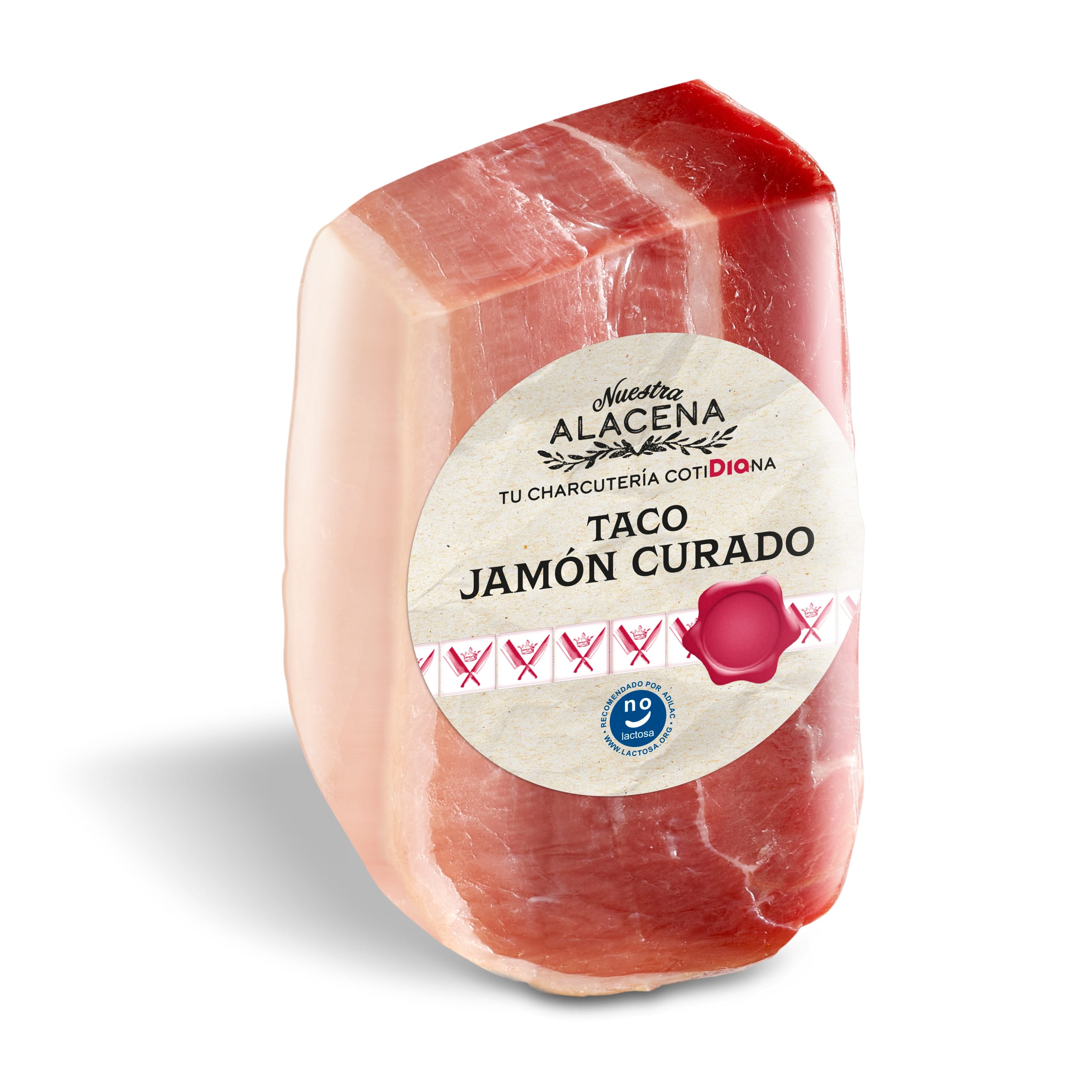 DIA NUESTRA ALACENA taco de jamón curado pieza 300 gr