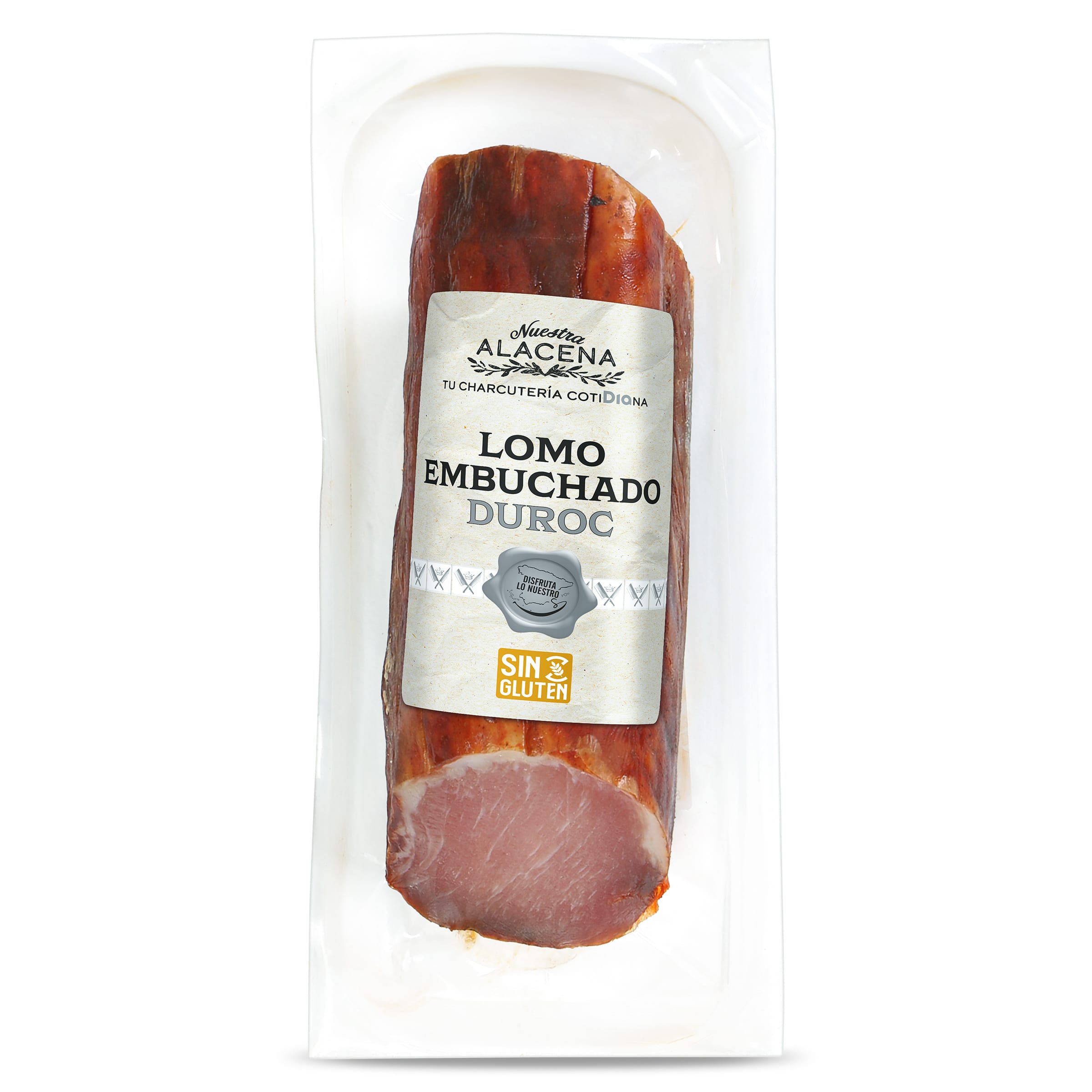 DIA NUESTRA ALACENA taco de lomo embuchado duroc pieza 320 gr