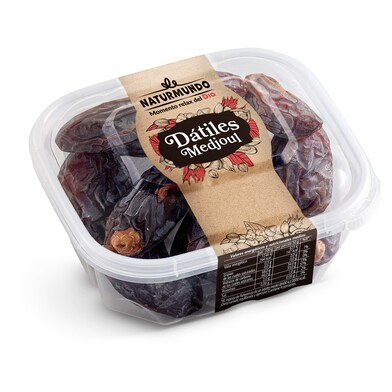 Dátiles medjoul Naturmundo de Dia bandeja 200 g-0 Dátiles medjoul Naturmundo de Dia bandeja 200 g-0