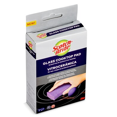 Estropajo vitrocerámica Scotch brite 1 unidad-0 Estropajo vitrocerámica Scotch brite 1 unidad-0