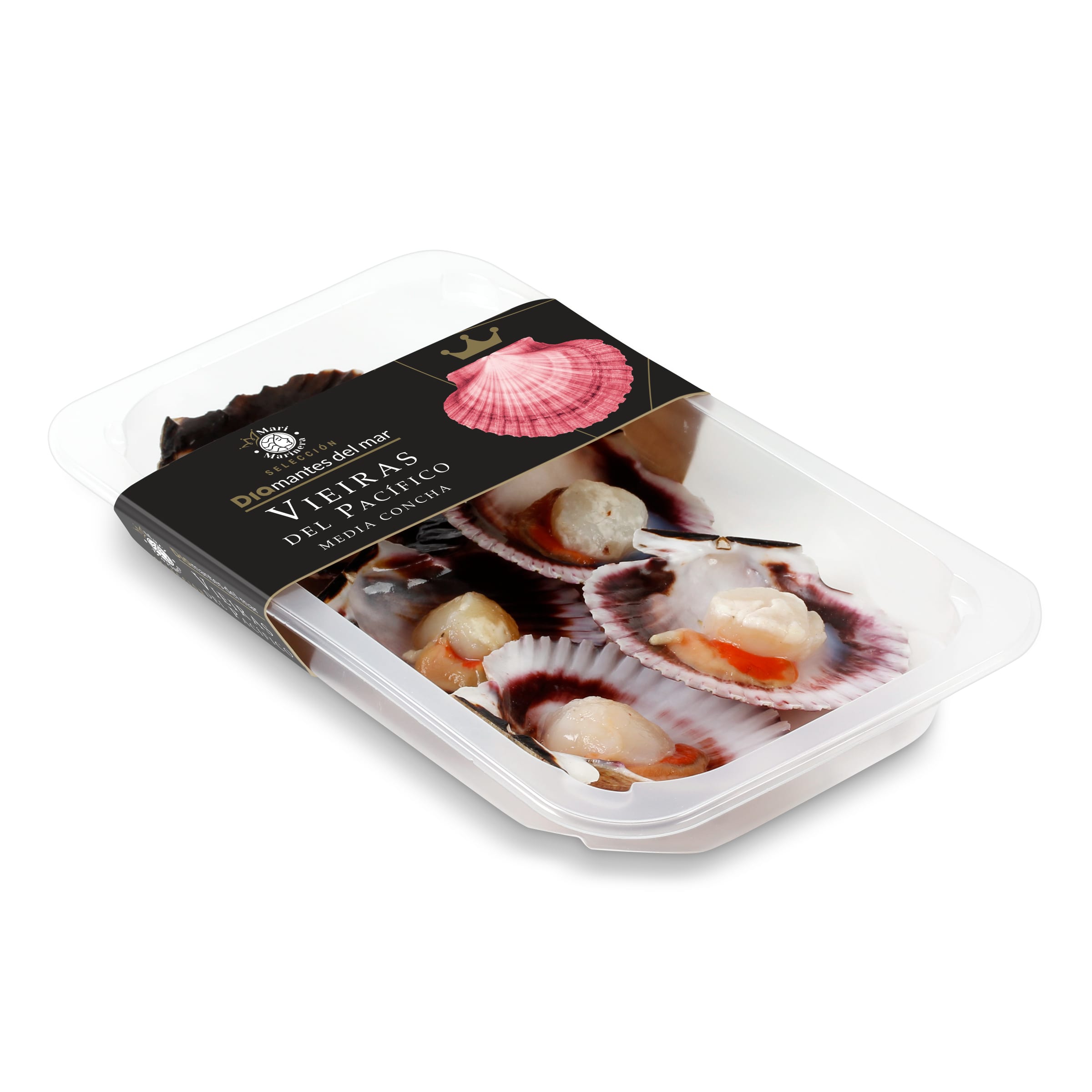 DIA MARI MARINERA vieira media concha bandeja 200 gr