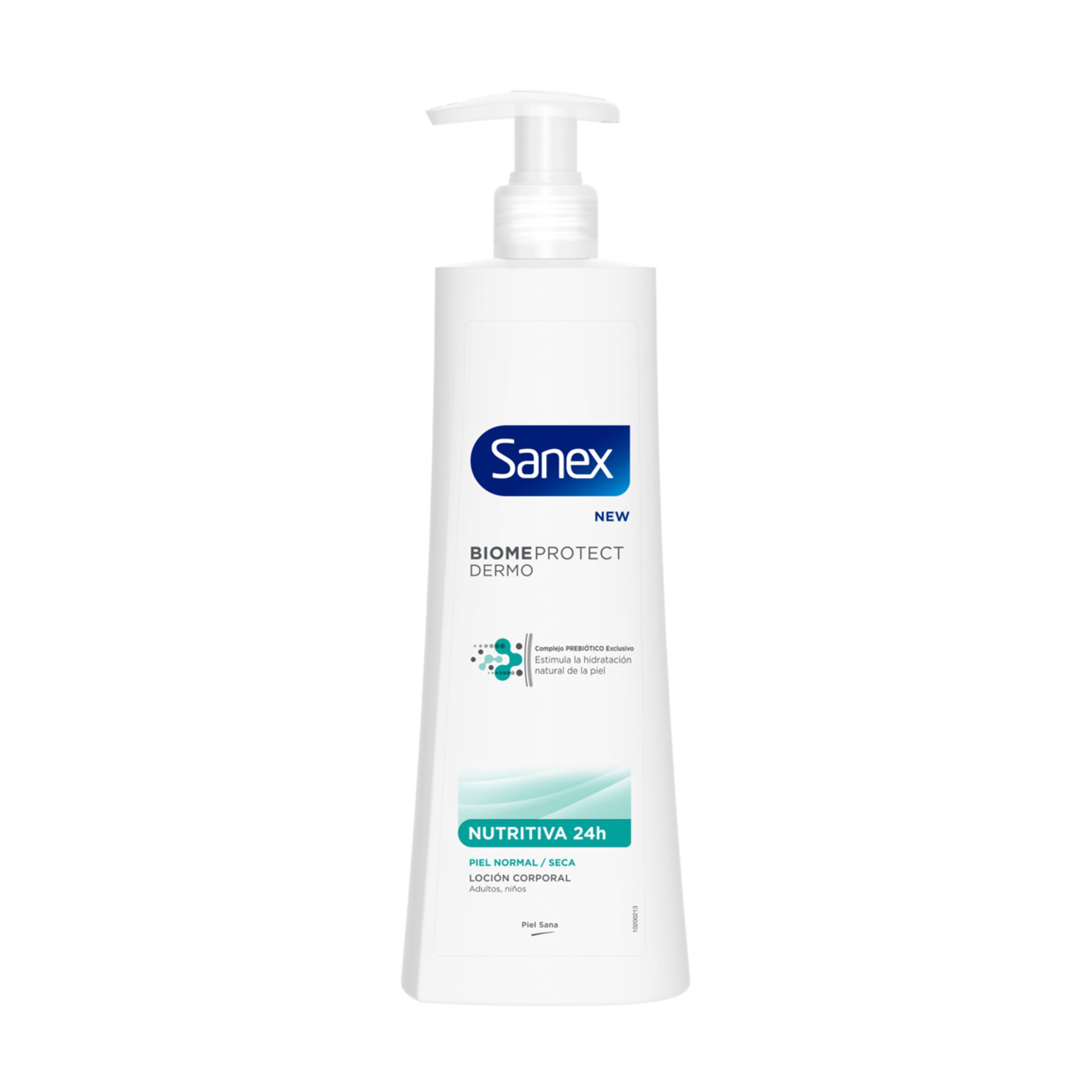 SANEX loción corporal nutritiva biomeprotect dermo dosificador 360 ml