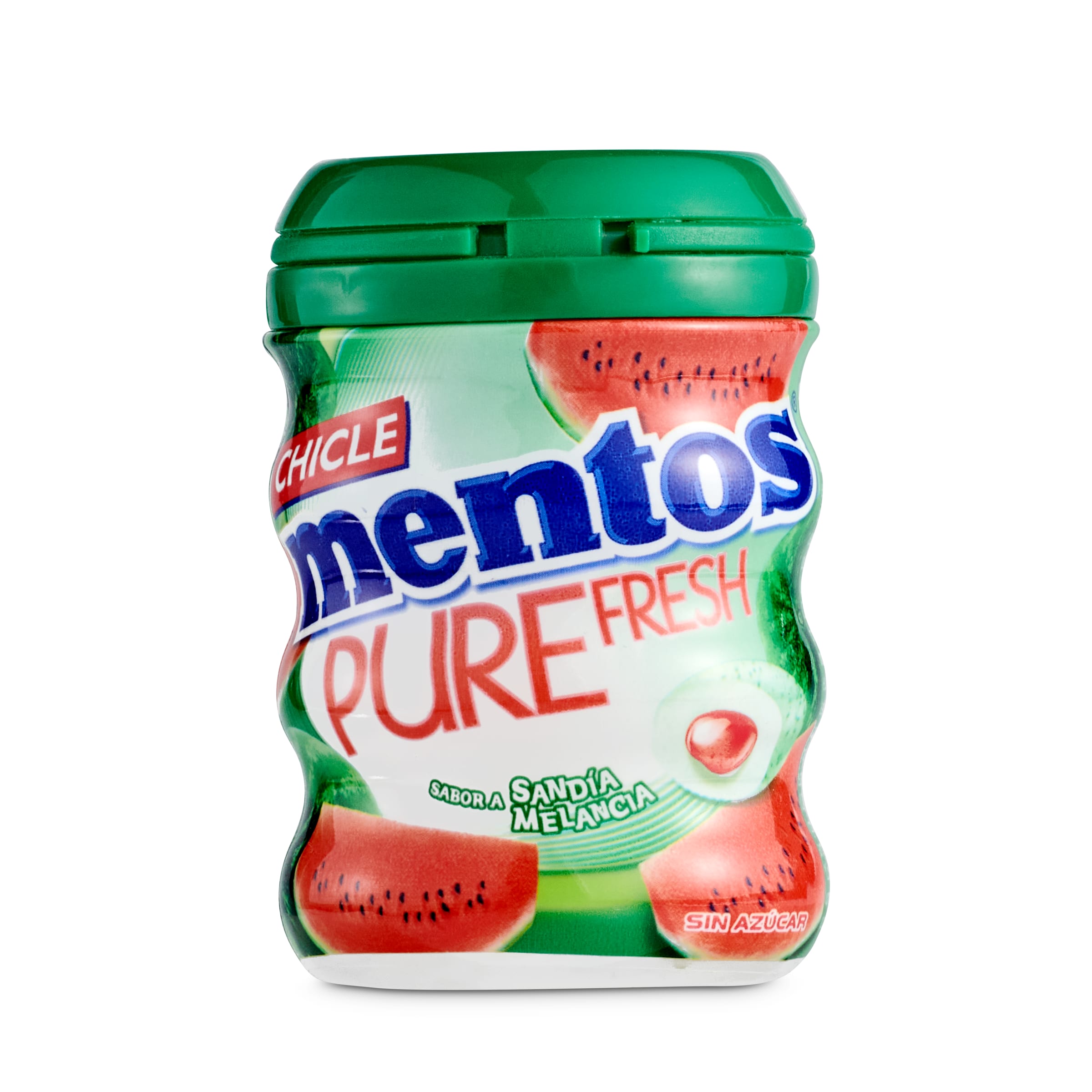 MENTOS chicles sabor sandía bote 60 gr