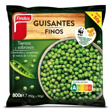 Guisantes finos Findus bolsa 800 g-0