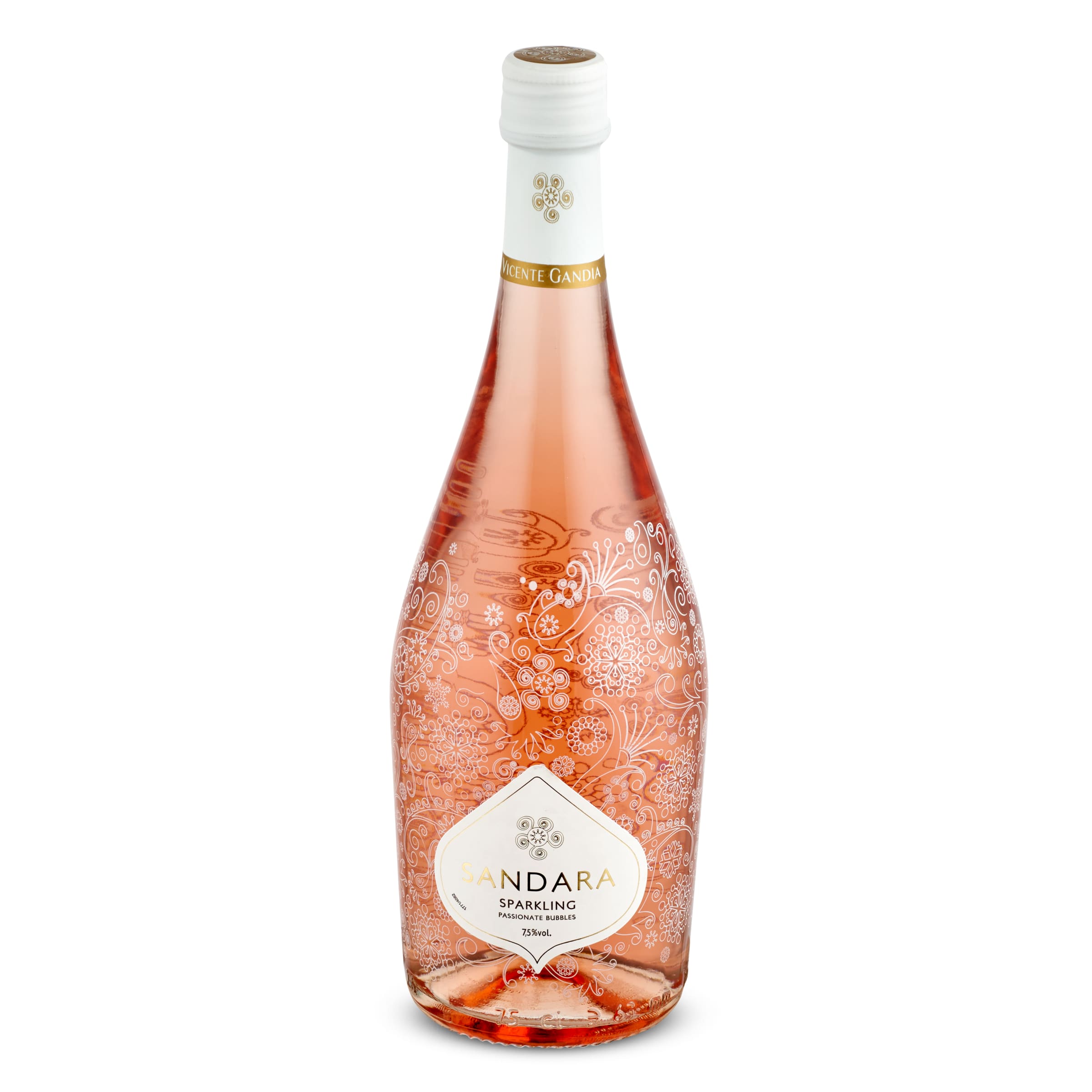 SANDARA vino rosado espumoso DO Valencia botella 75 cl