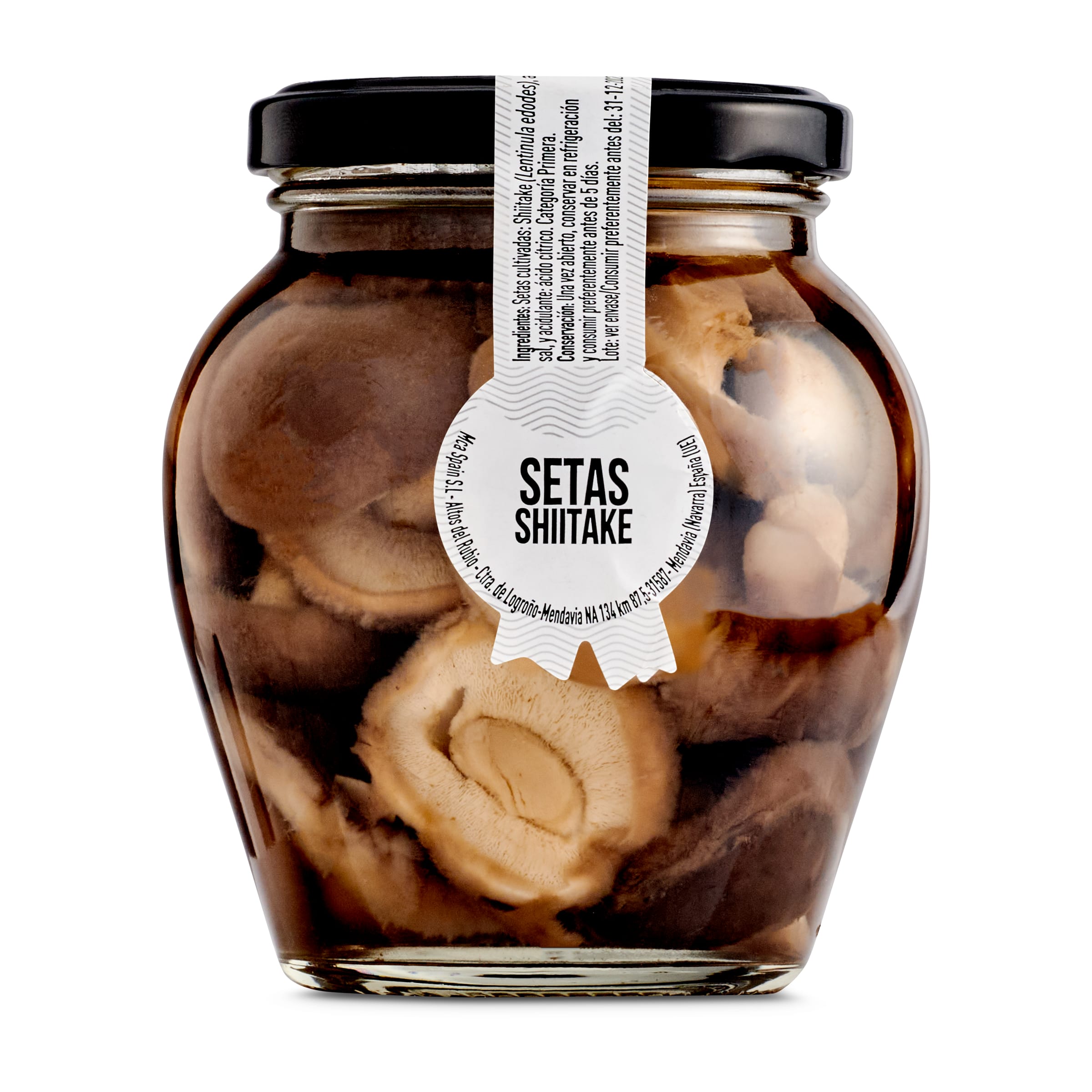 Setas shiitake al natural ALTA COCINA   FRASCO 0.17 ML