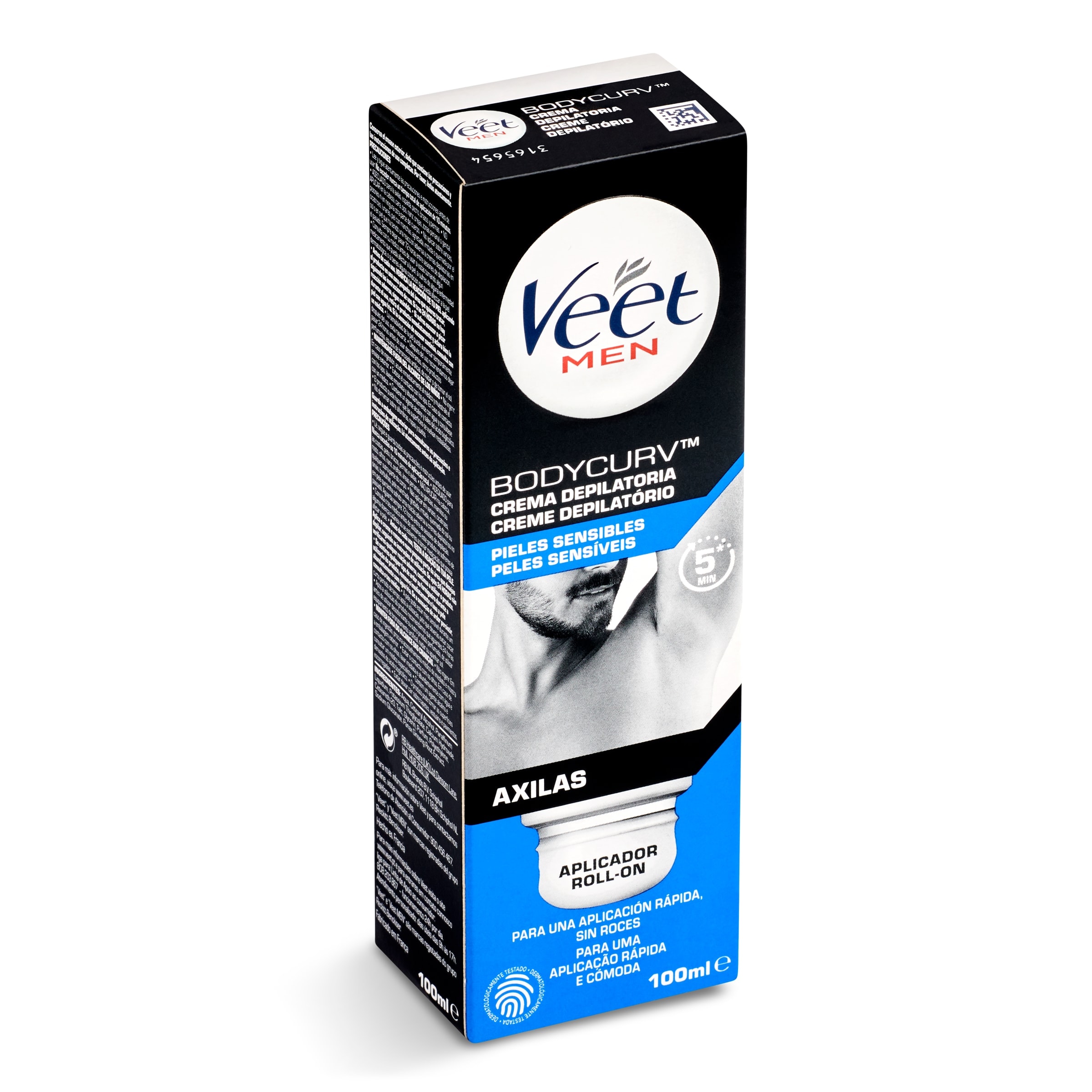 Crema depilatoria para axilas pieles sensibles Veet tubo 100 ml -  Supermercados DIA