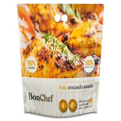 Pollo asado troceado Bonchef 1.2 Kg-0 Pollo asado troceado Bonchef 1.2 Kg-0