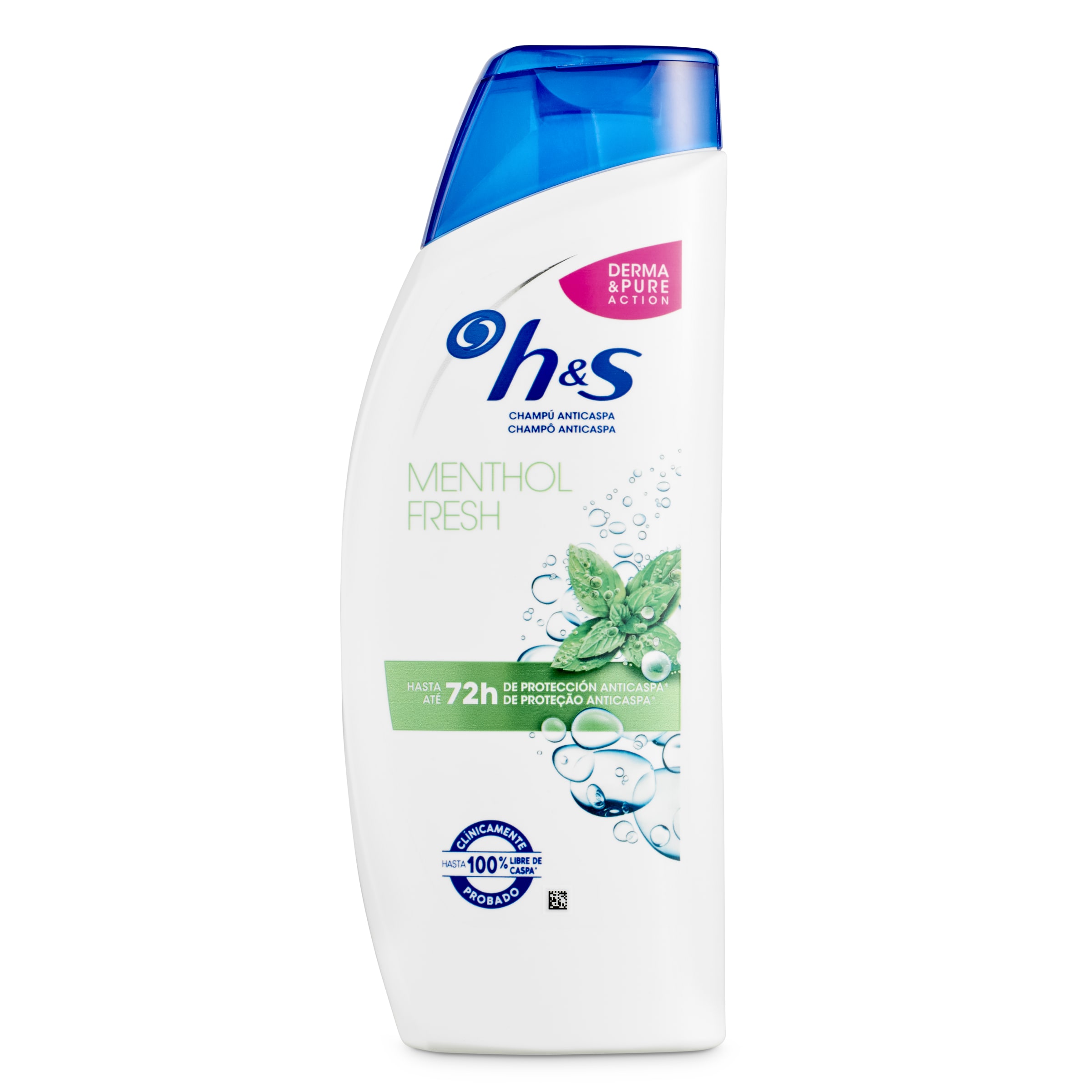 HS champú anticaspa menthol fresh bote 510 ml