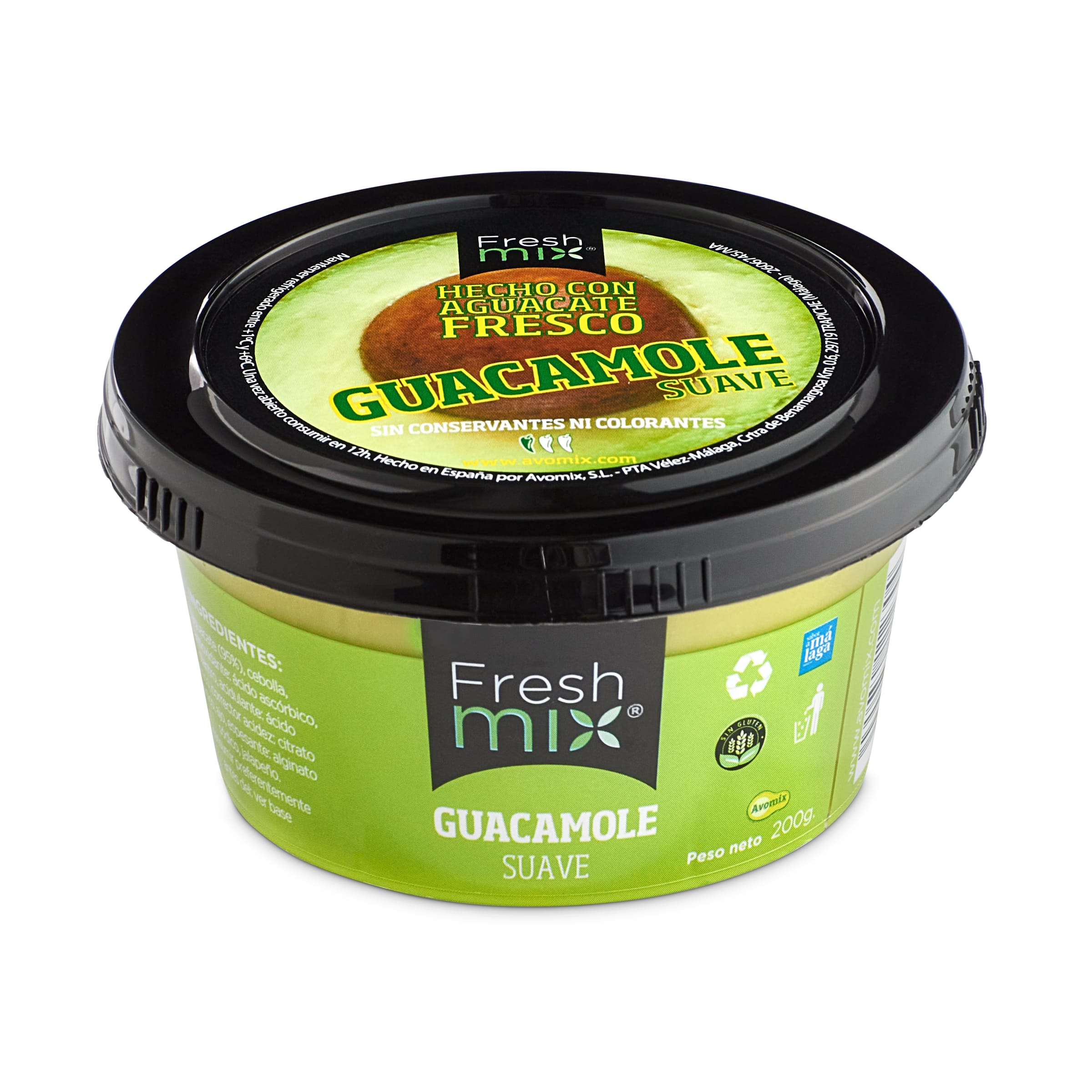 FRESH MIX guacamole suave tarrina 200 gr