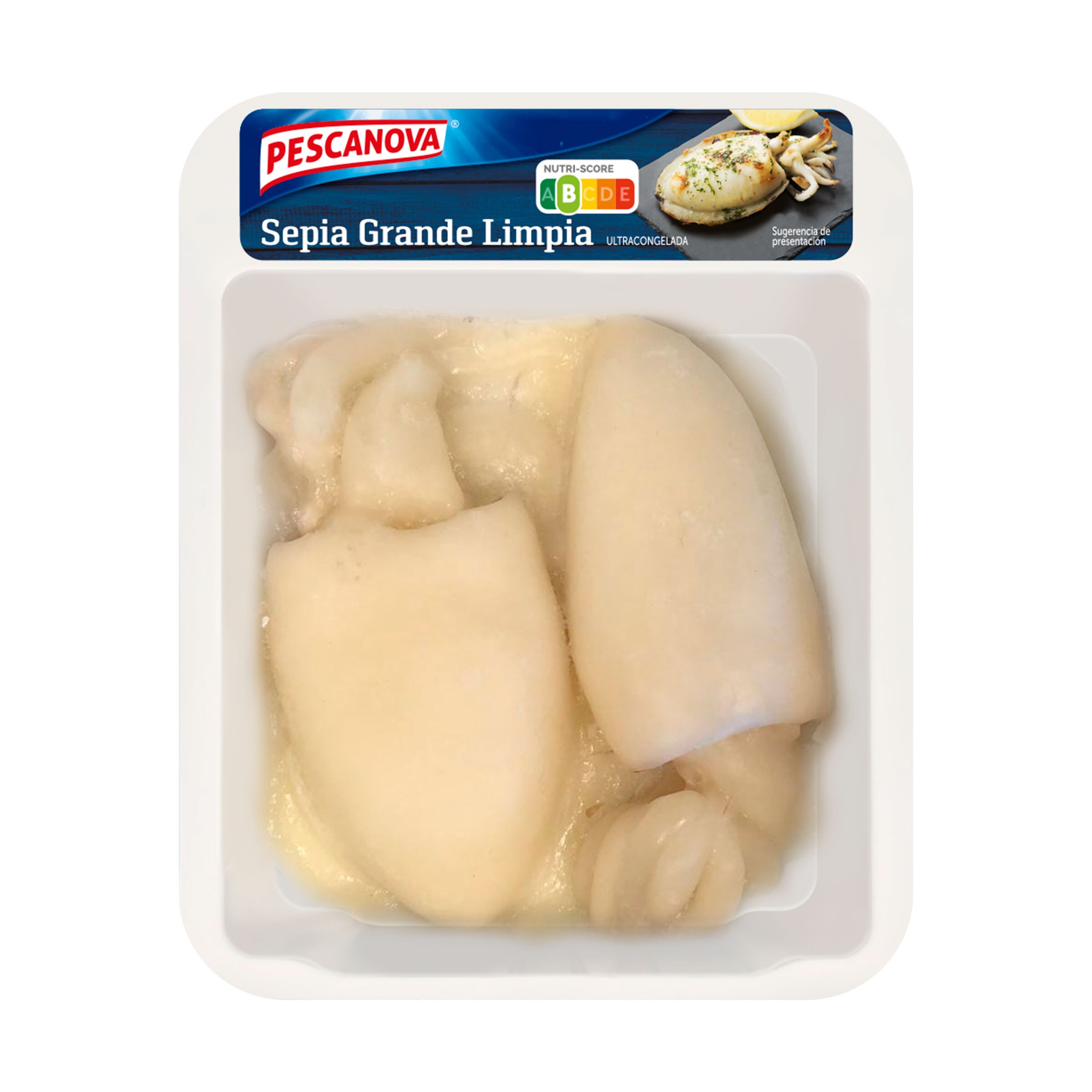 Sepia limpia Pescanova bandeja 350 g