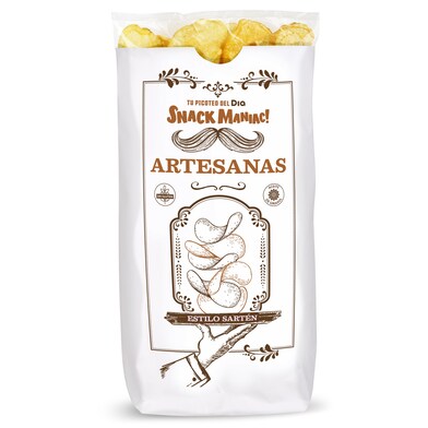 Patatas artesanas a la sartén Snack Maniac de Dia bolsa 2 x 150 g-0