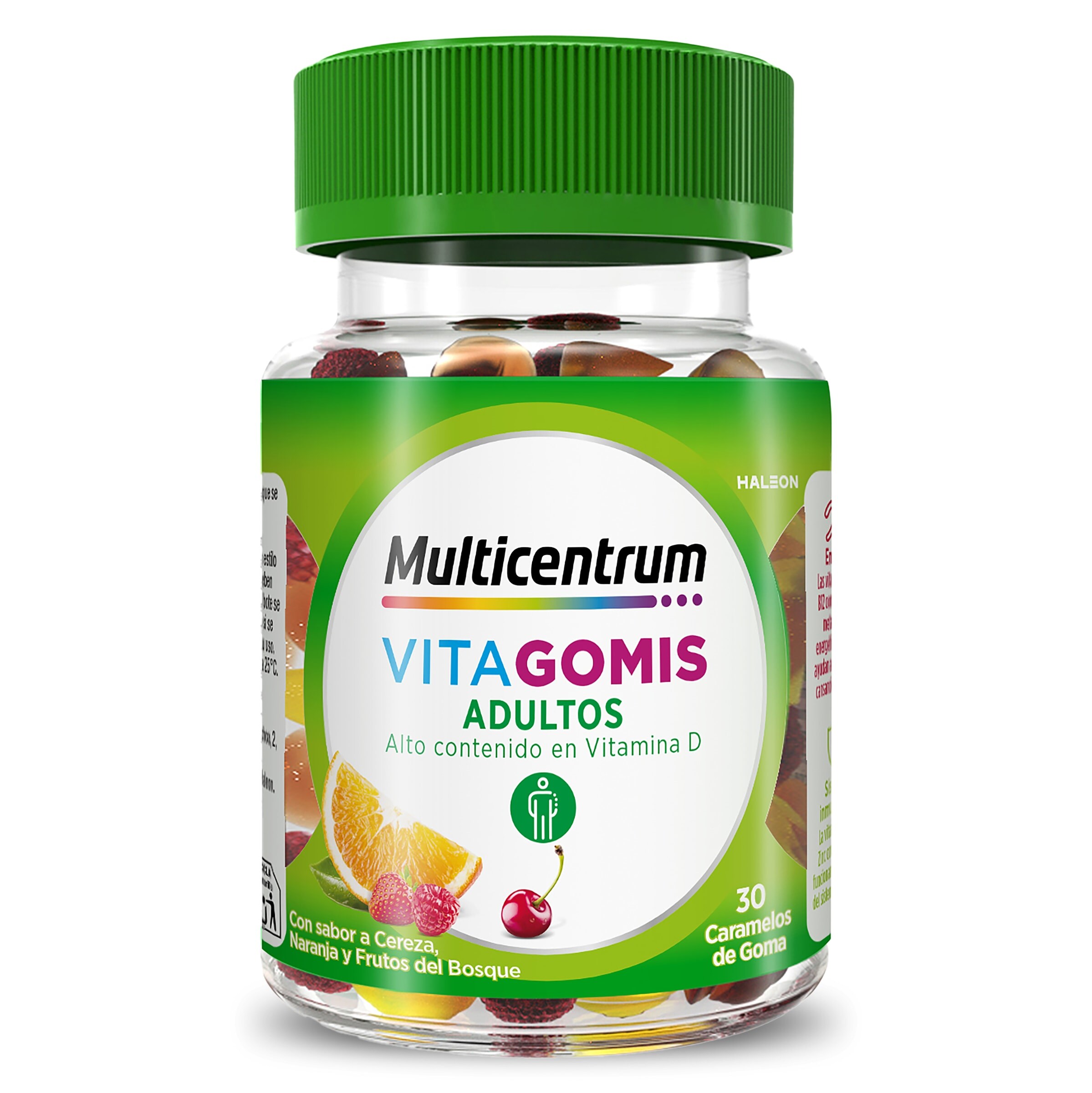 MULTICENTRUM vitagomis para adultos bote 30 uds
