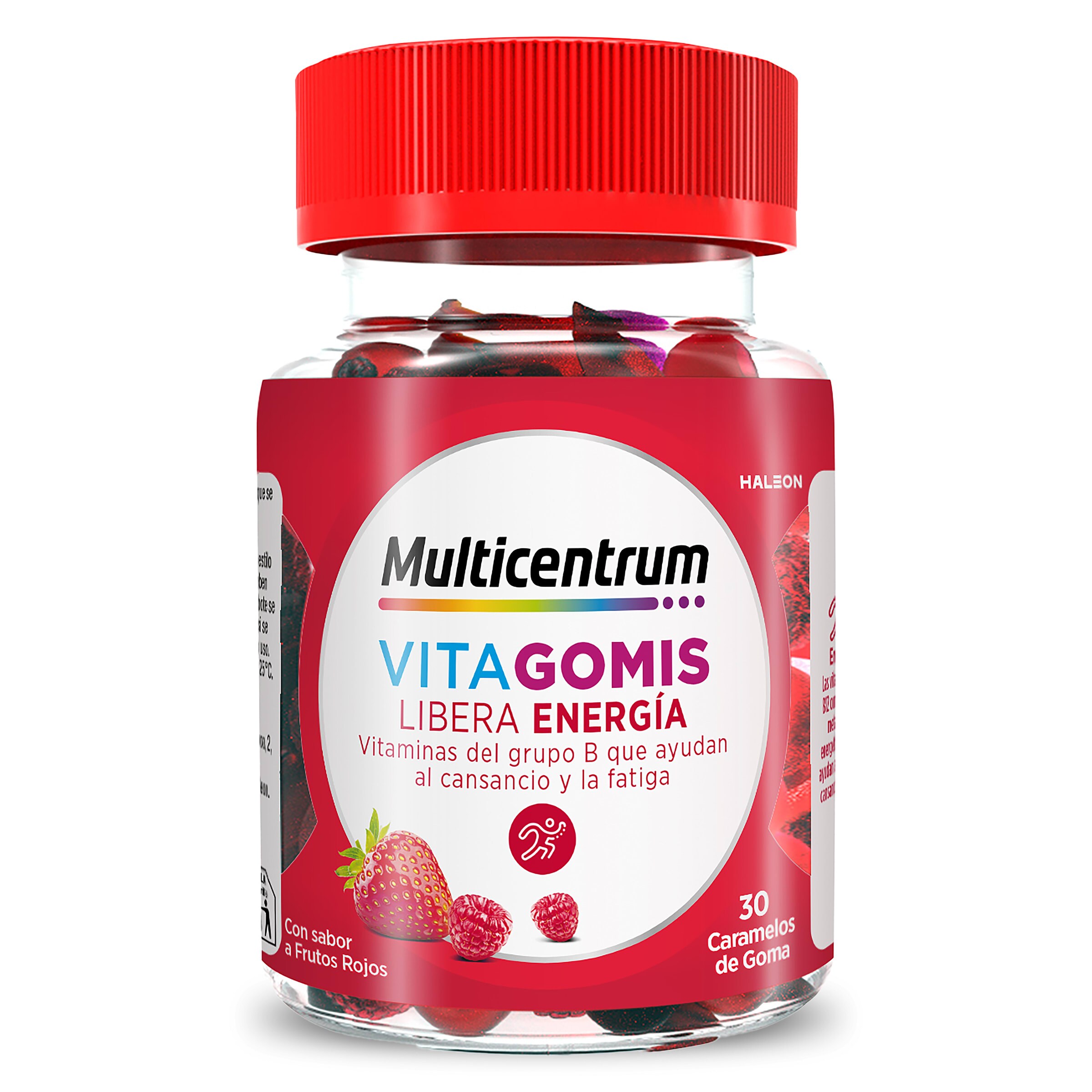 MULTICENTRUM vitagomis energía bote 30 uds