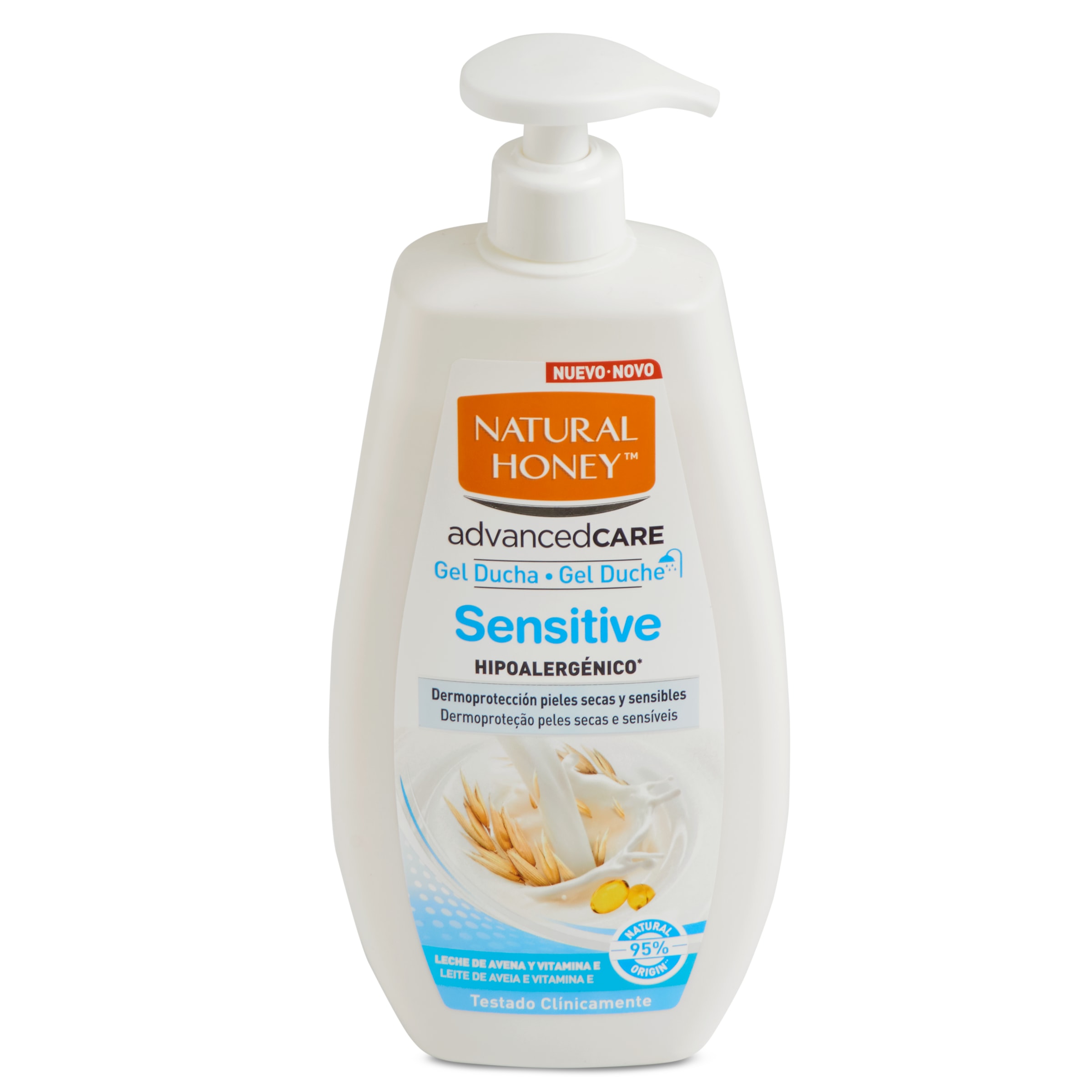 NATURAL HONEY gel de ducha sensitive dosificador 700 ml