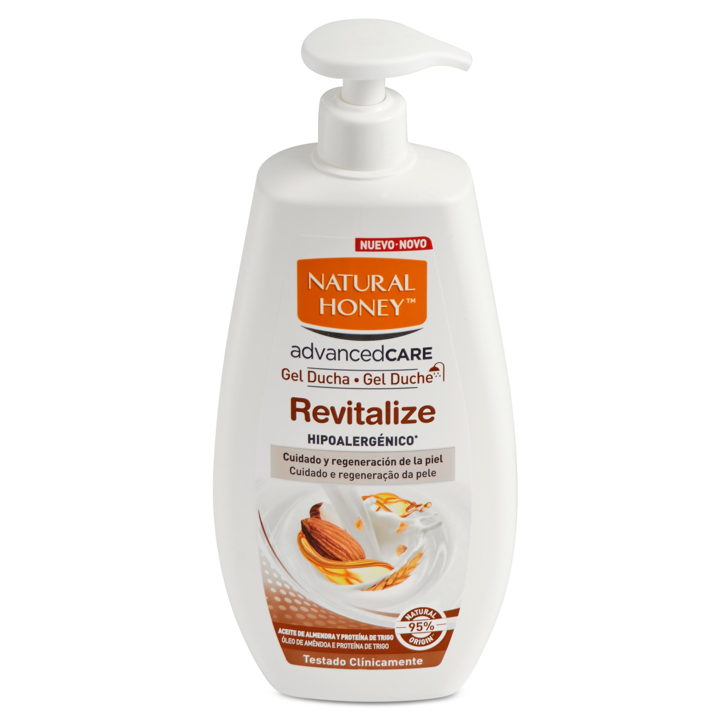 NATURAL HONEY gel de ducha revitalize dosificador 700 ml