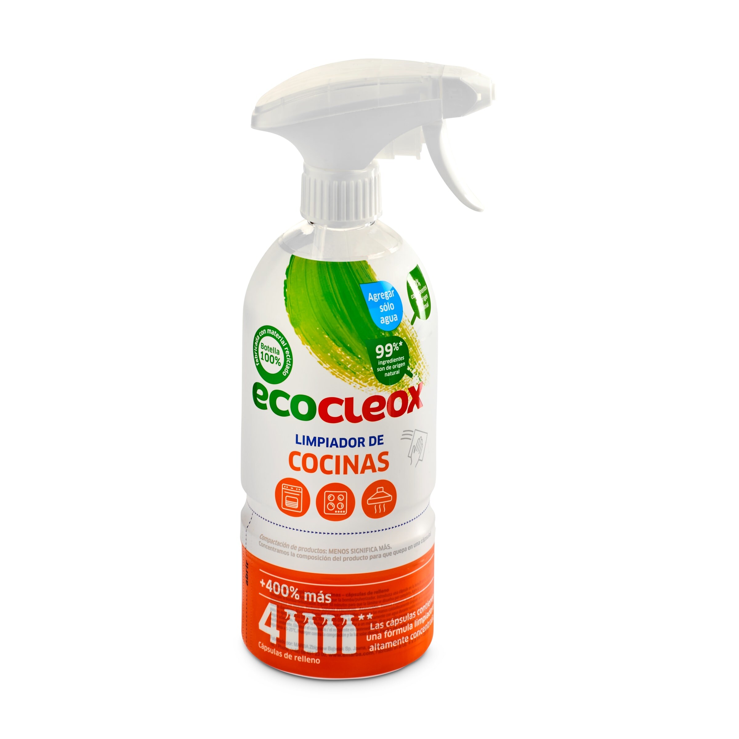 ECOCLEOX limpiador de cocinas spray 500 ml
