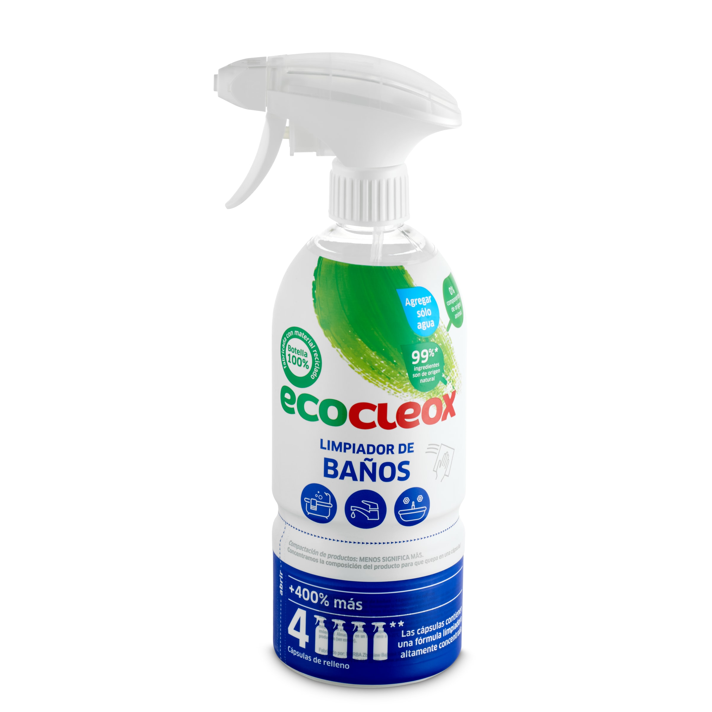 ECOCLEOX limpiador de baños spray 500 ml