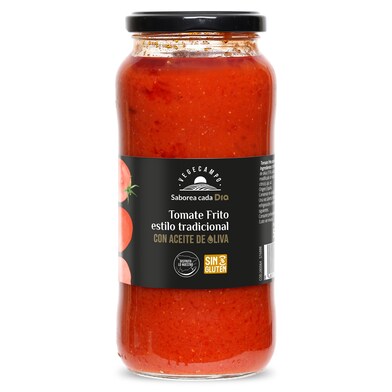 Tomate frito receta tradicional Vegecampo de Dia frasco 550 g-0