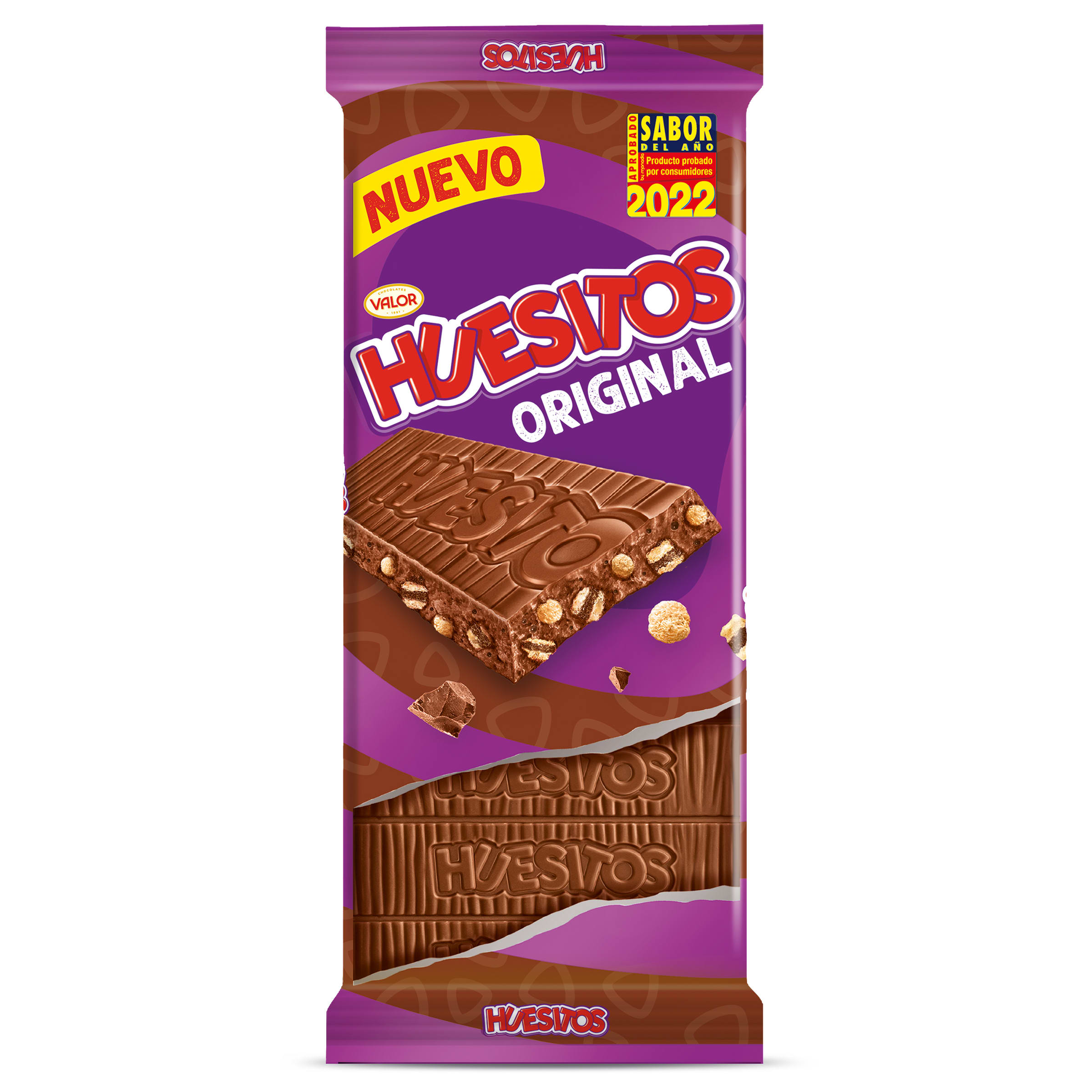 HUESITOS chocolate con leche tableta 125 gr