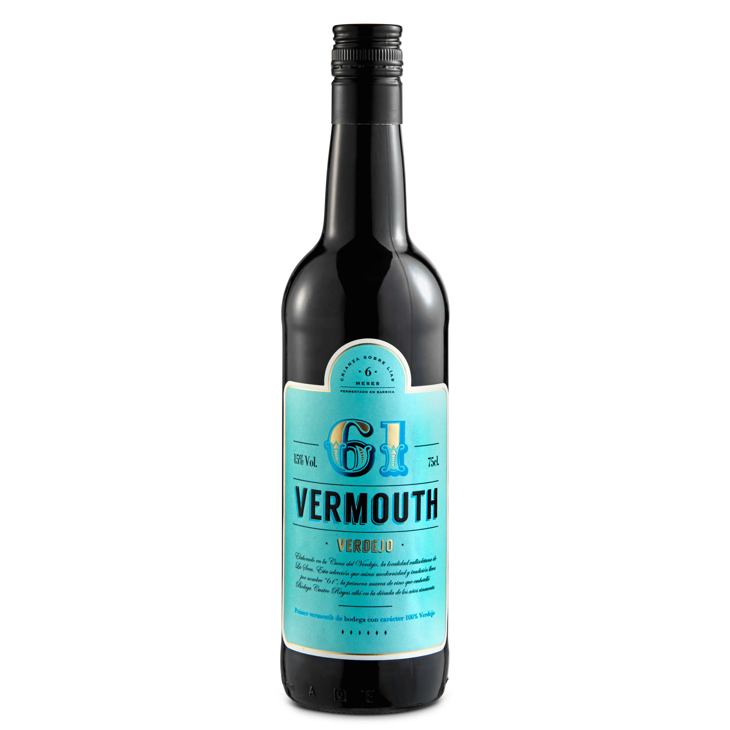 61 vermouth blanco verdejo botella 75 cl