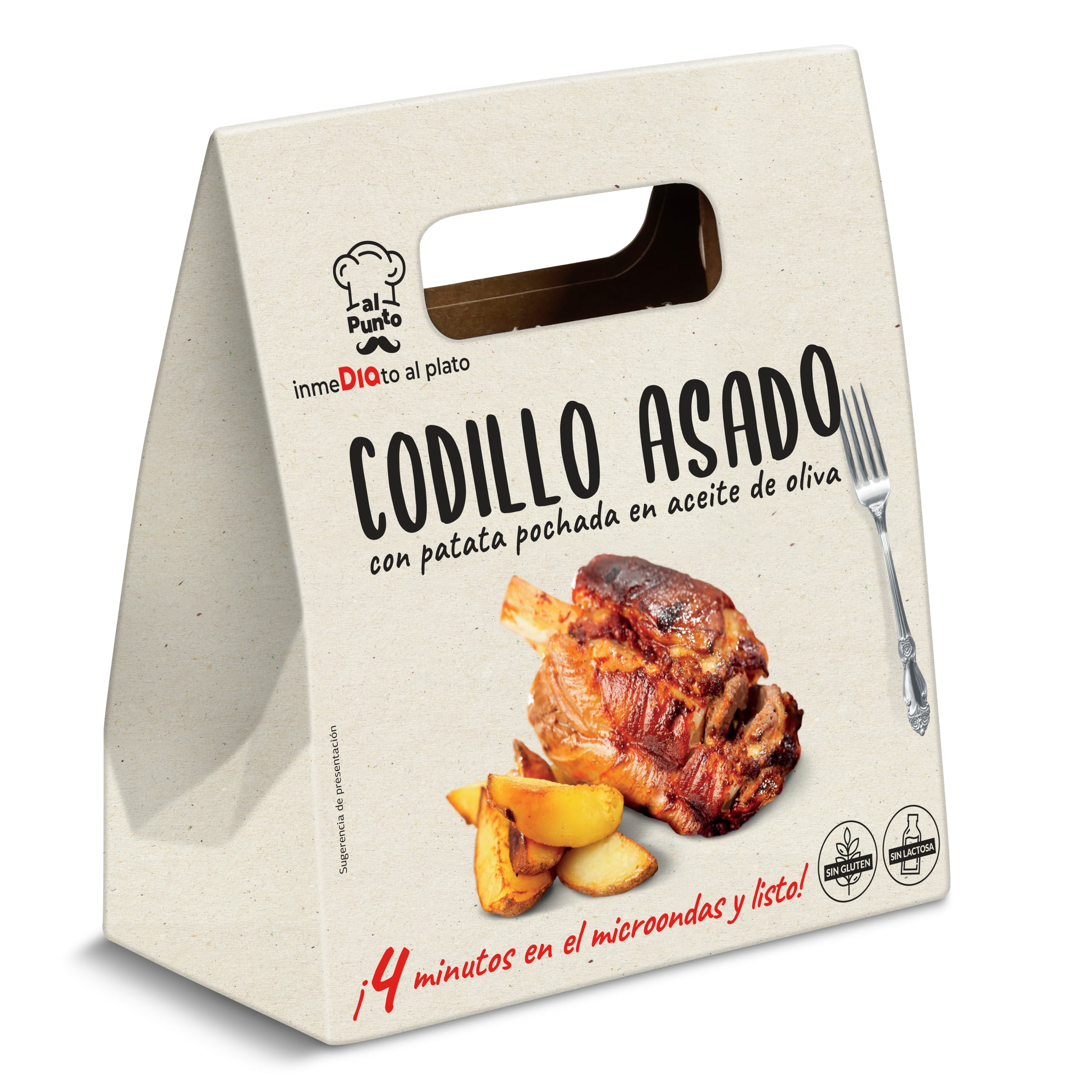 Codillo asado con patatas AL PUNTO BANDEJA 450 GR - Supermercados DIA