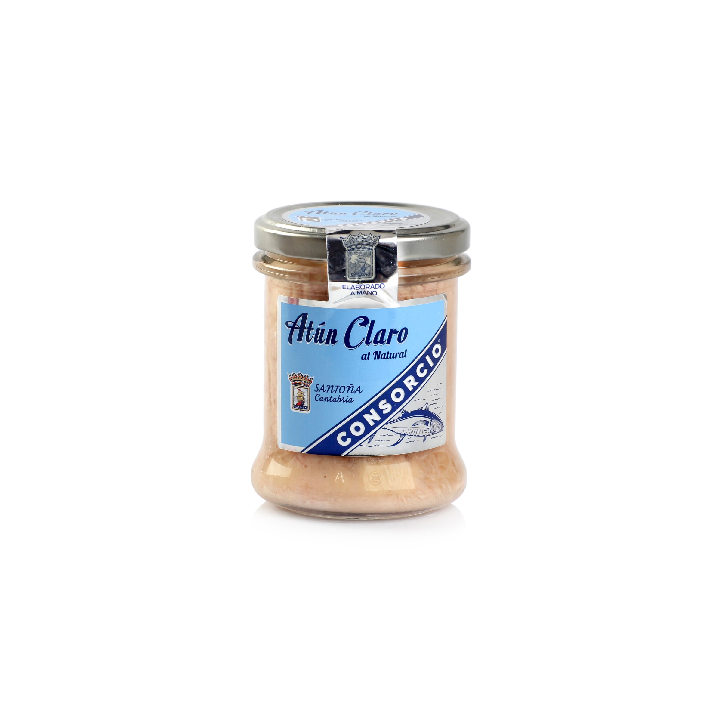CONSORCIO atún claro al natural frasco 135 gr