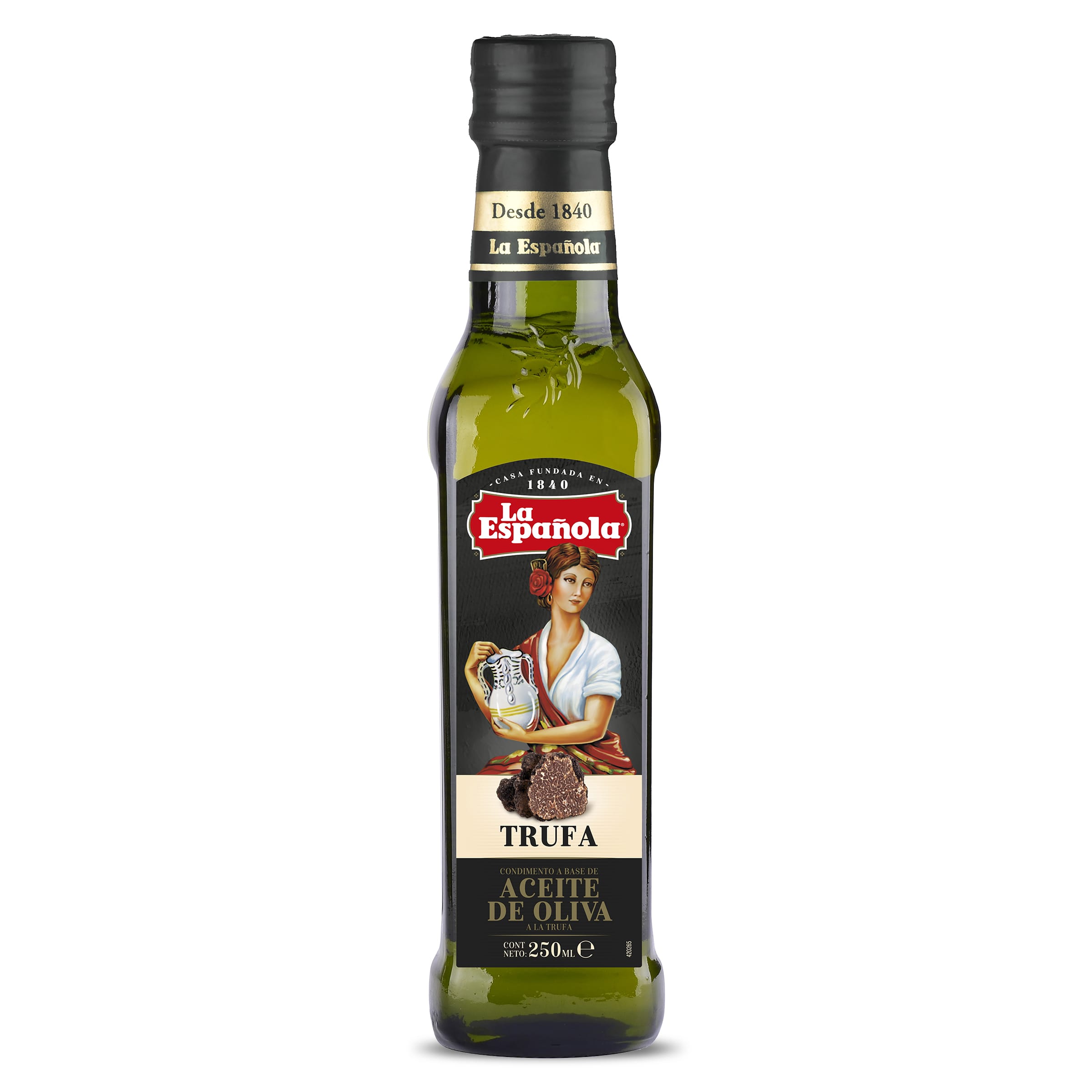 LA ESPAÑOLA aceite de oliva virgen extra a la trufa blanca botella 250 ml