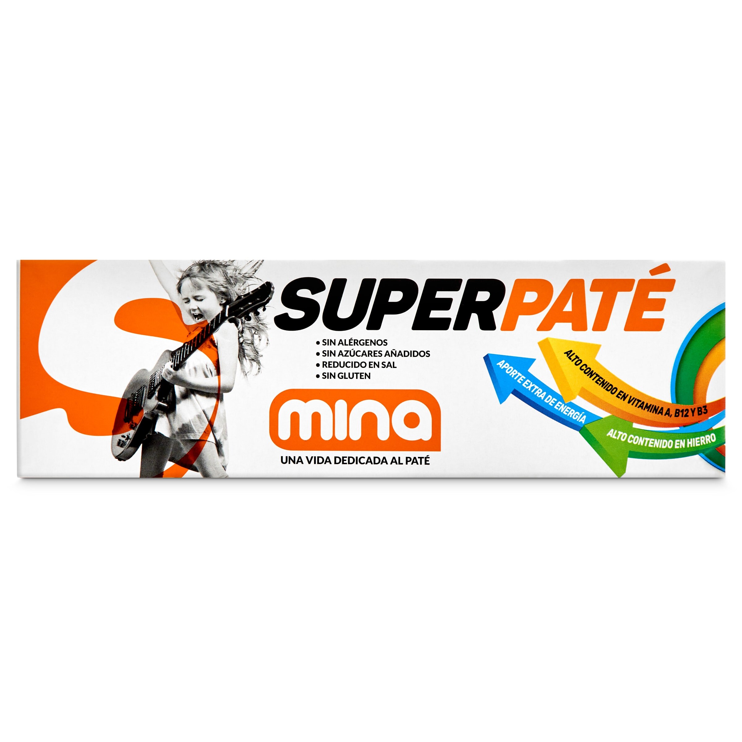 MINA superpaté pack 3 latas 70 gr