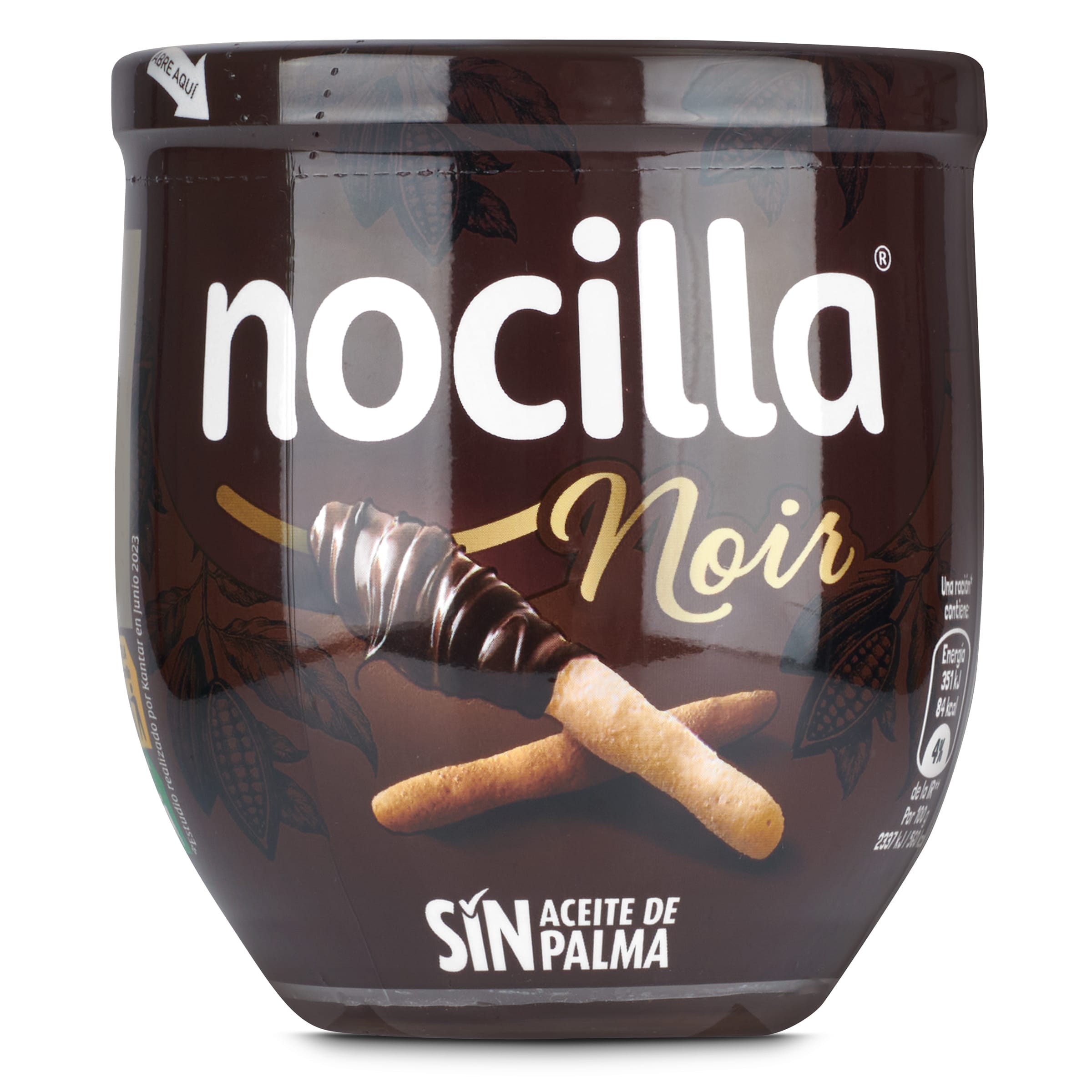 NOCILLA crema de cacao noir vaso 180 gr