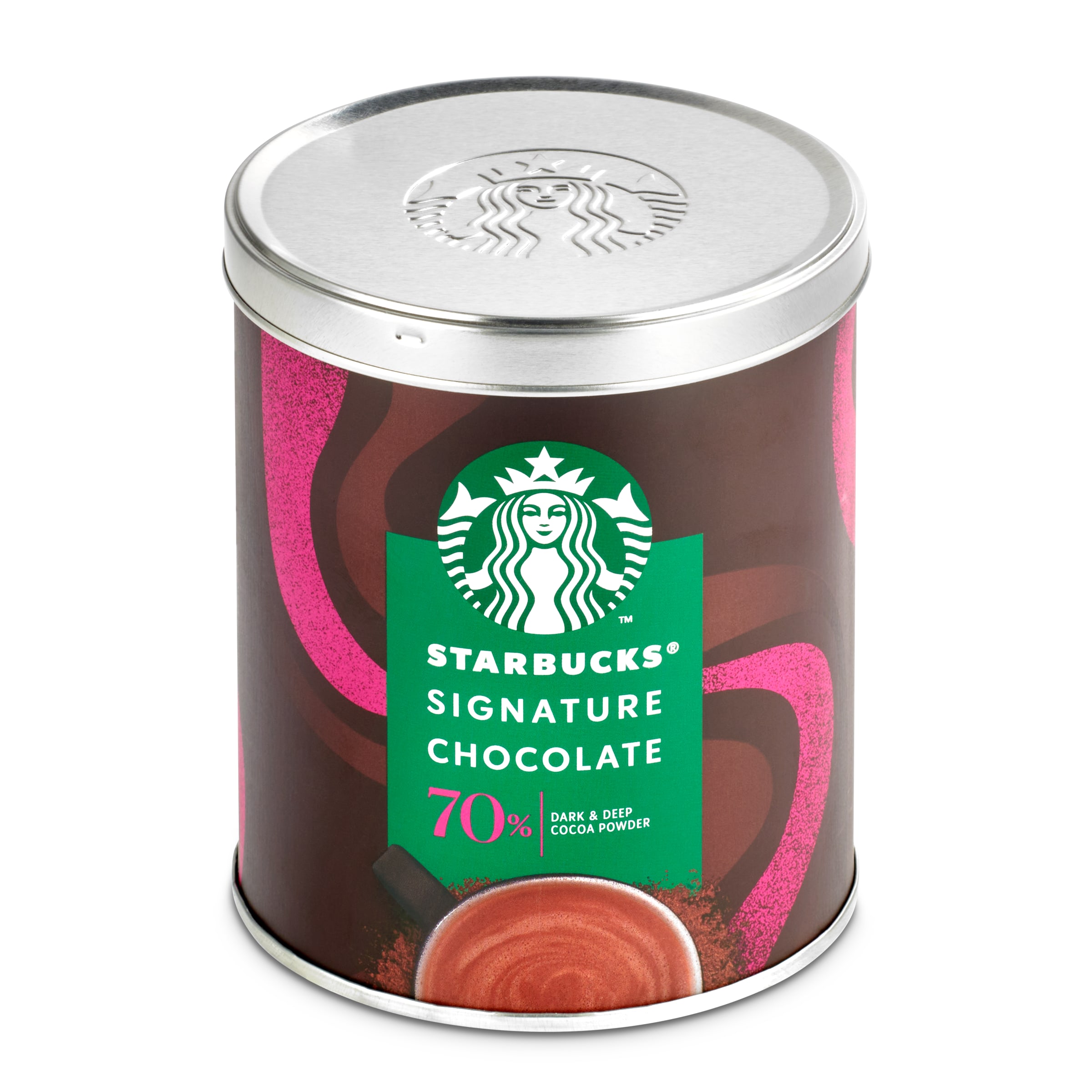 STARBUCKS chocolate cacao soluble 70% lata 300 gr