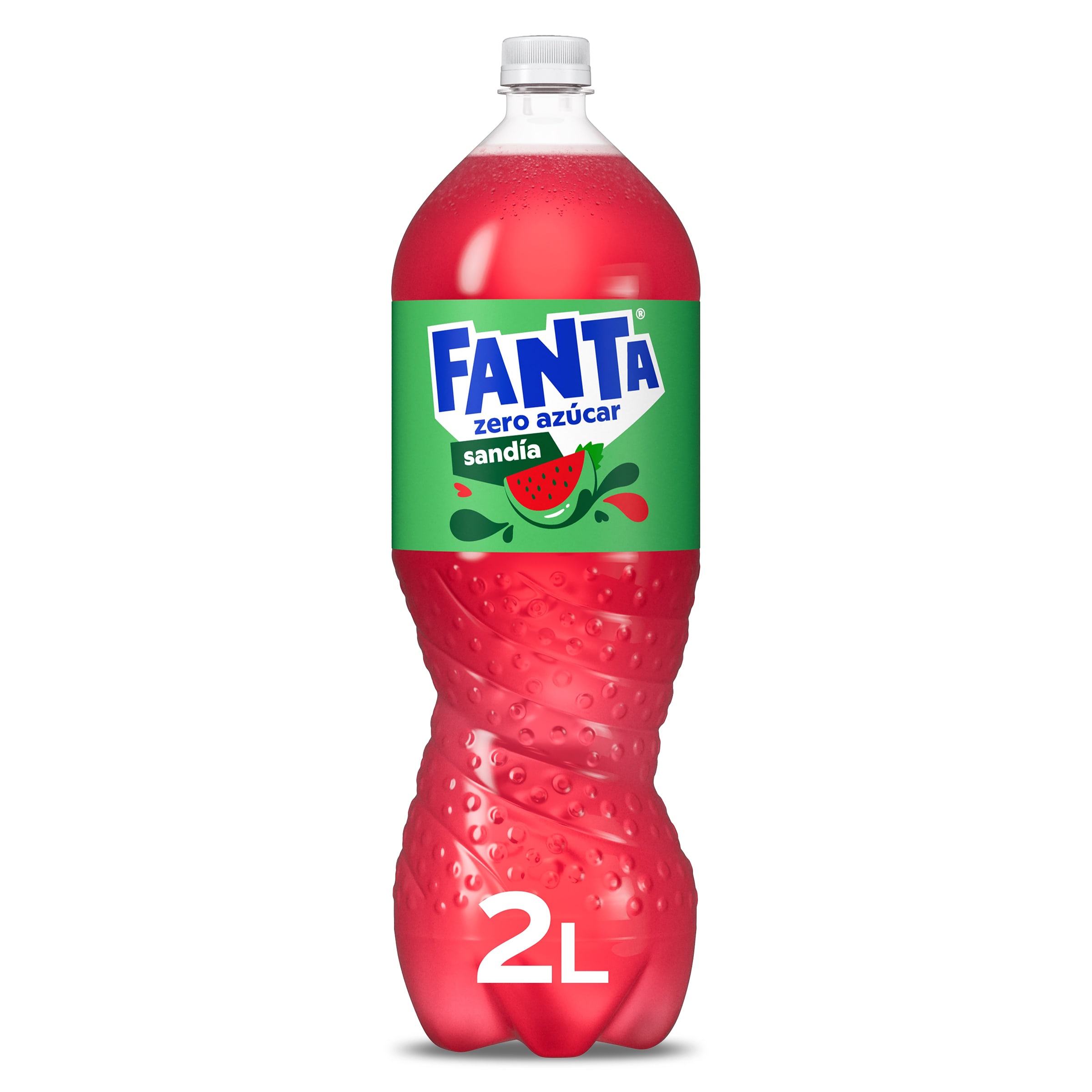 FANTA sandía sin azúcar botella 2 lt