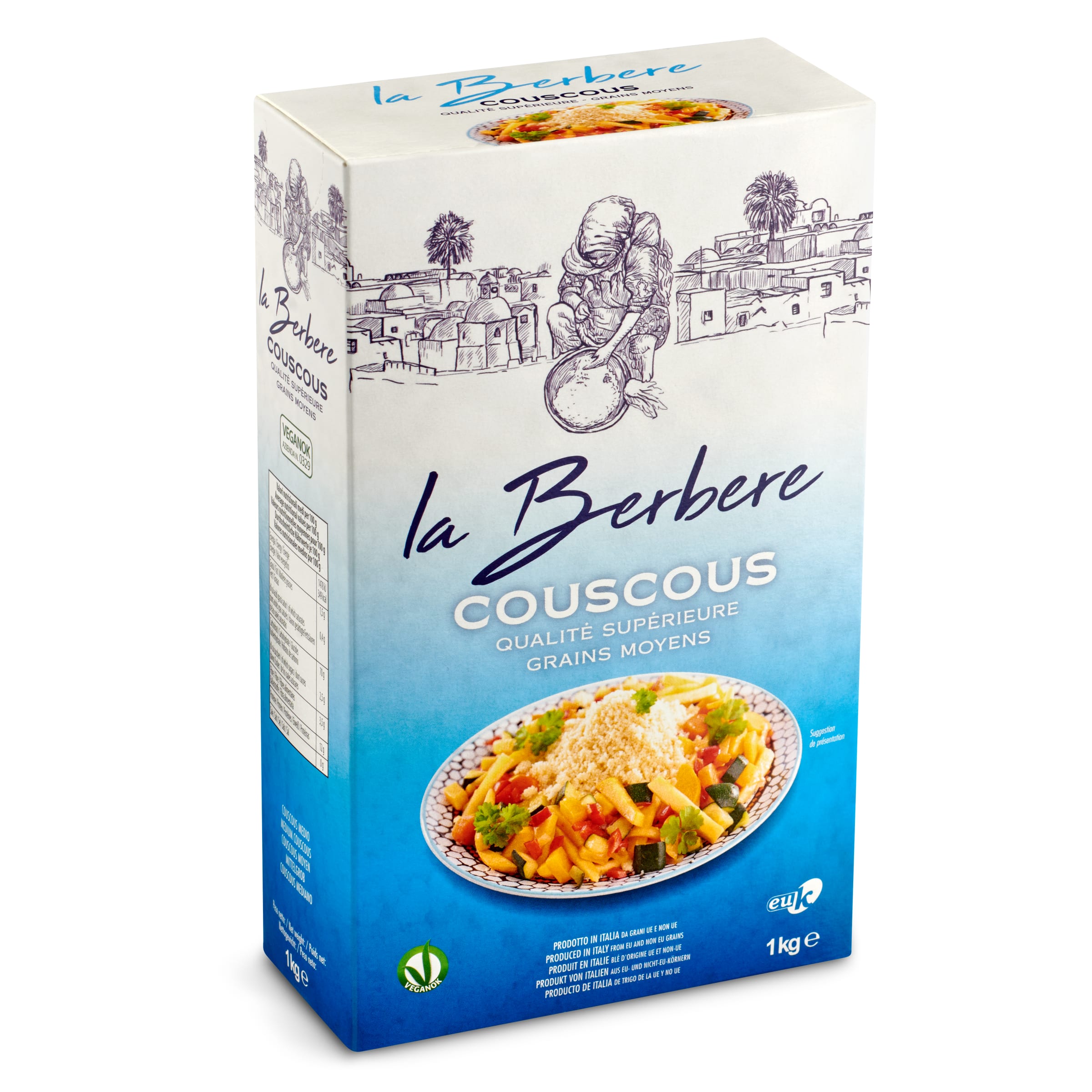 LA BERBERE couscous caja 1 kg