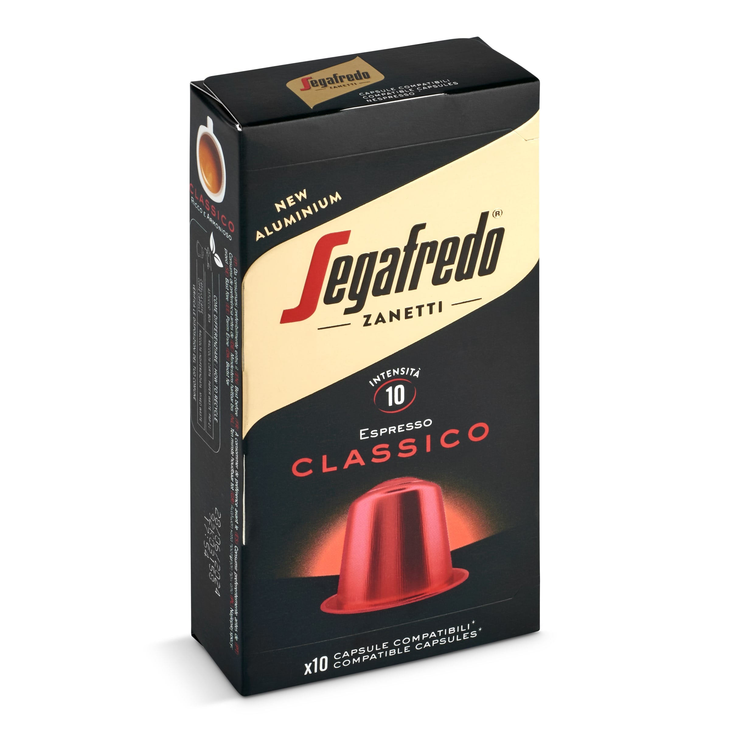 Café en cápsulas espresso clásico SEGAFREDO CAJA 10 UD - Supermercados DIA