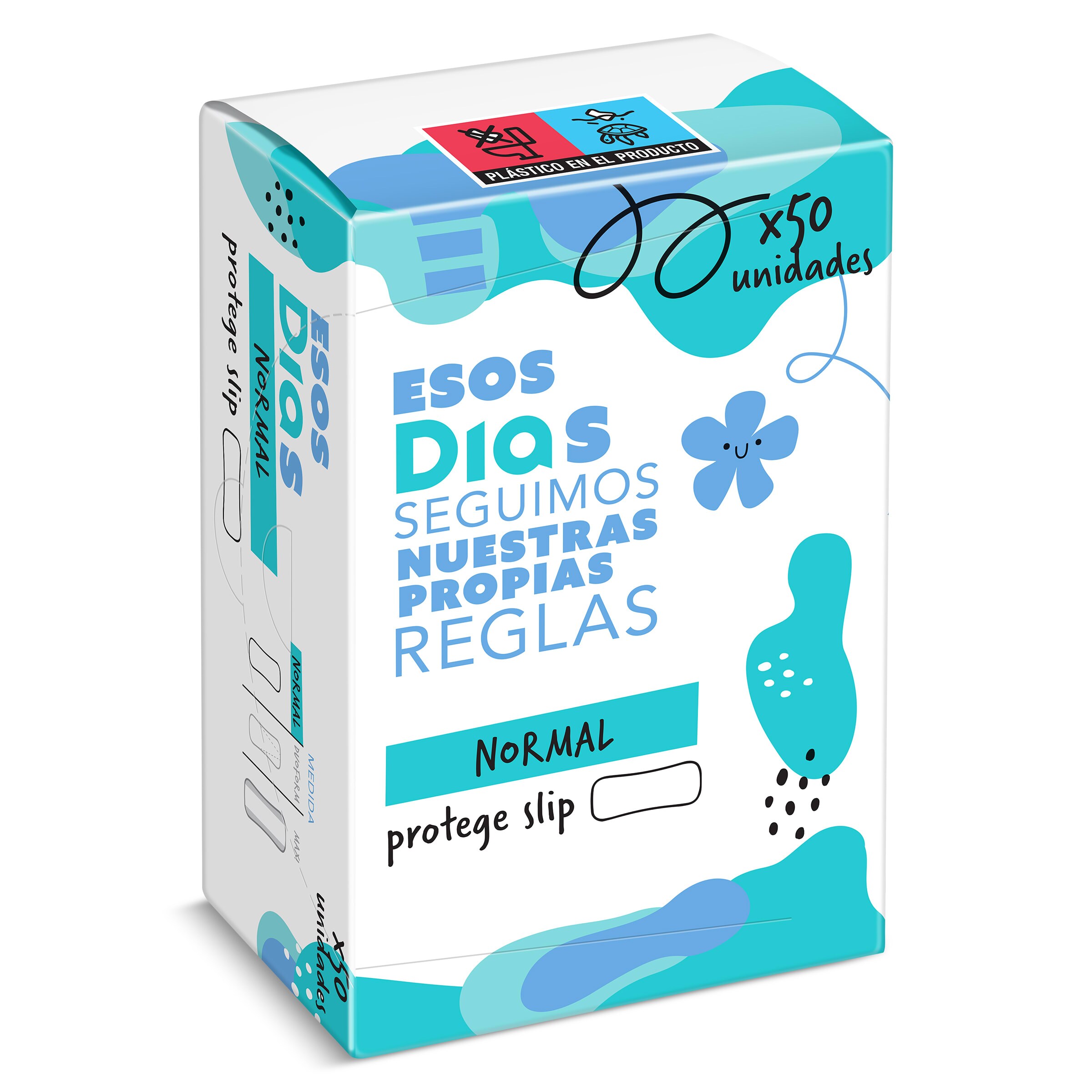 DIA ESOS DIAS protege slips normal caja 50 uds