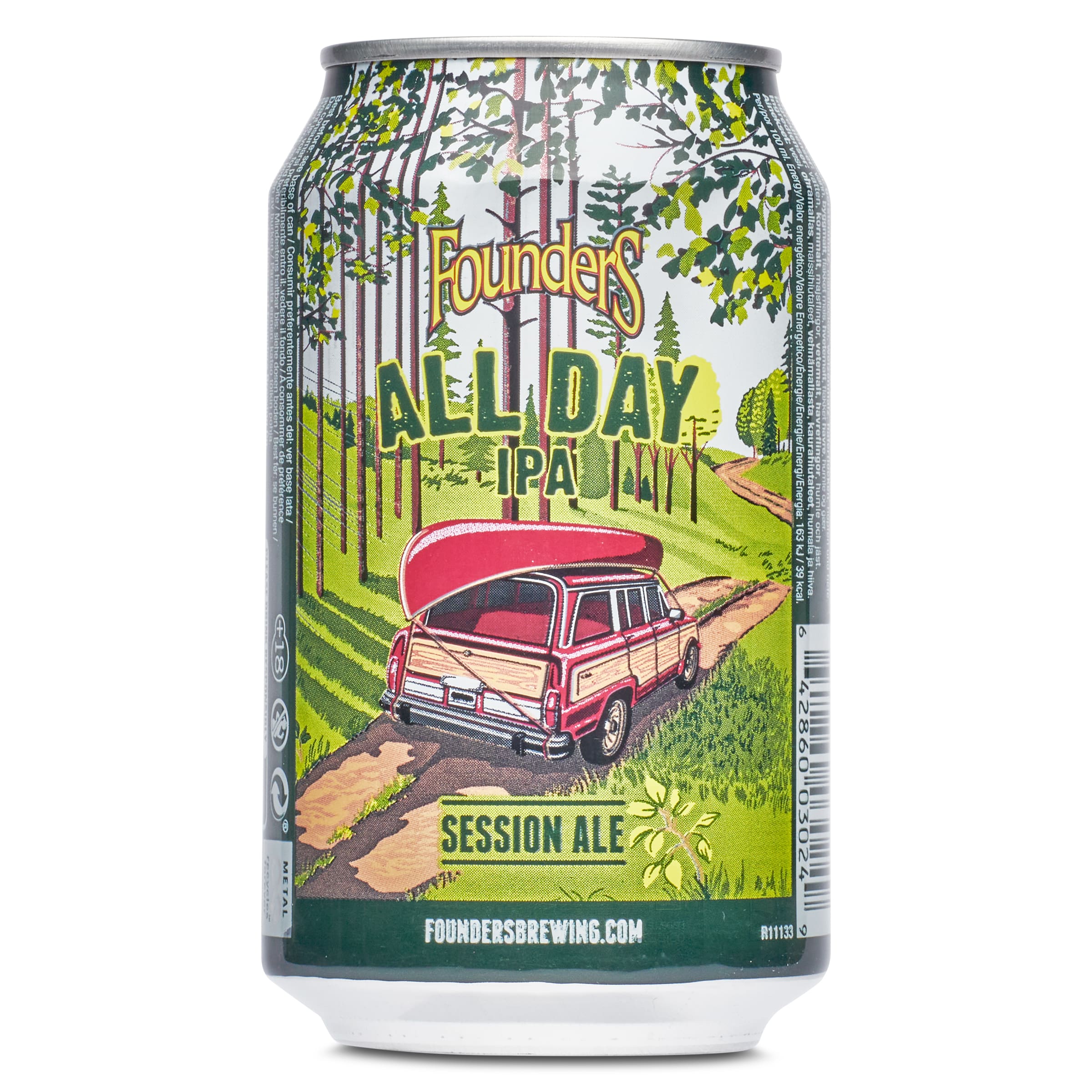 FOUNDERS cerveza artesana all day Ipa lata 33 cl