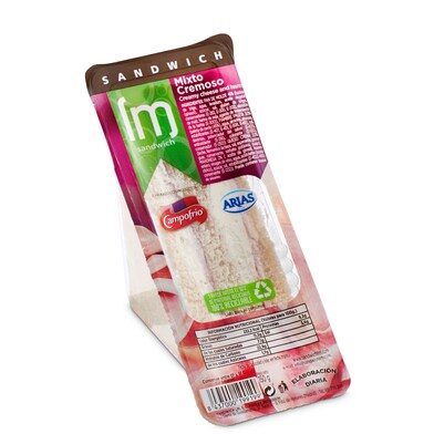 Sándwich mixto cremoso Lm 150 g-0 Sándwich mixto cremoso Lm 150 g-0