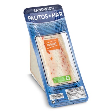 Sándwich con palitos de mar Lm 150 g-0 Sándwich con palitos de mar Lm 150 g-0